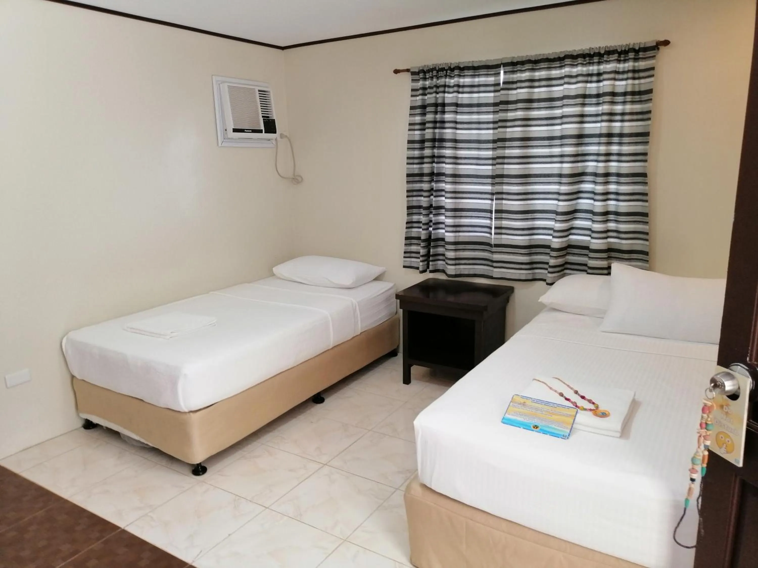 Bed in Anika Island Resort