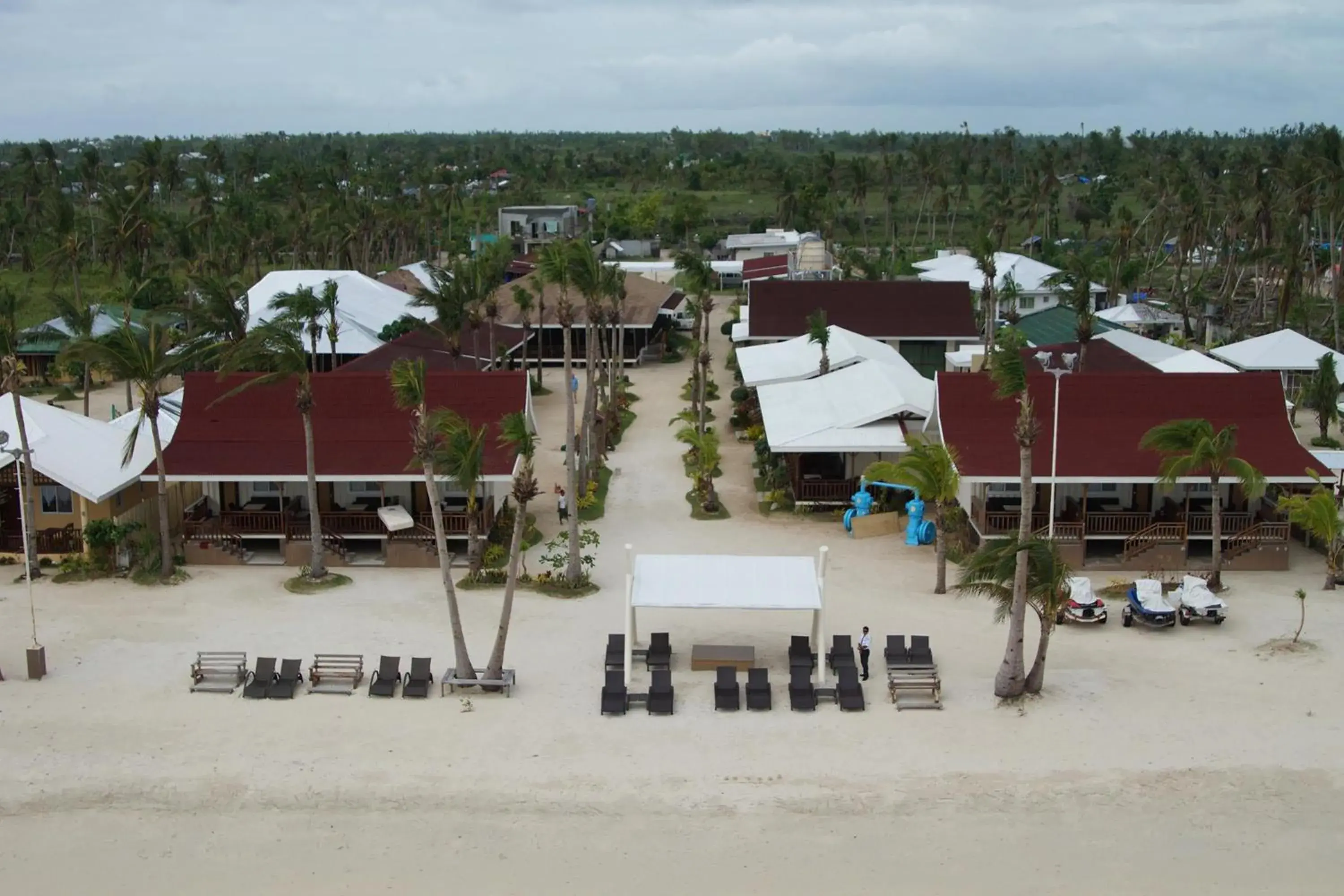 Bird's eye view in Anika Island Resort Bird's eye view in Anika Island Resort