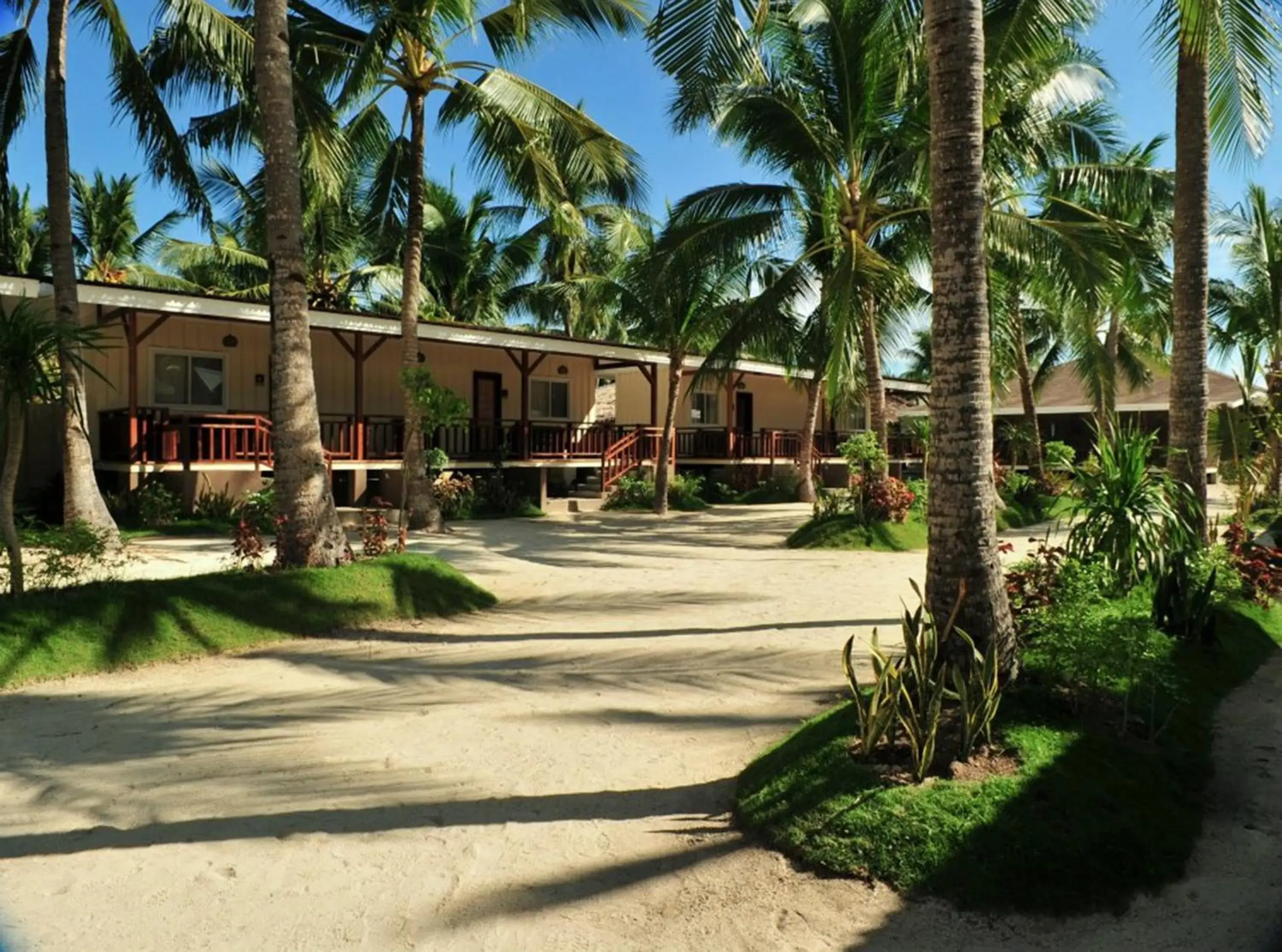 Facade/entrance in Anika Island Resort Facade/entrance in Anika Island Resort