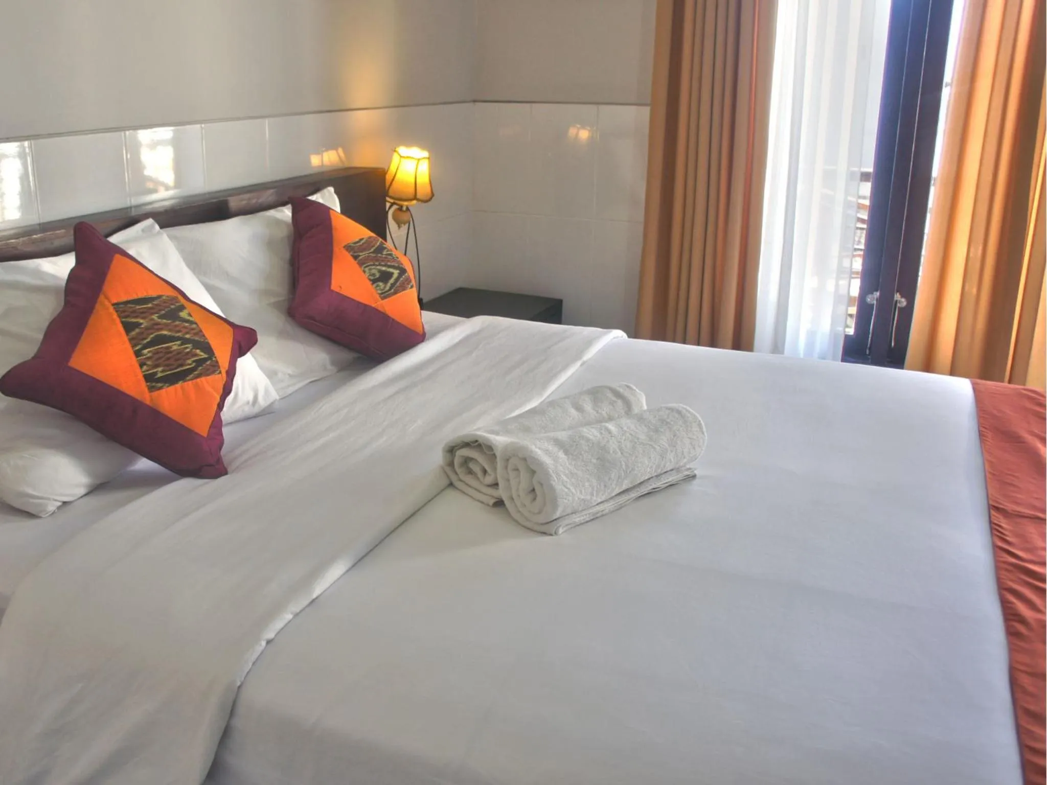 Bed in Wana Kubu Homestay