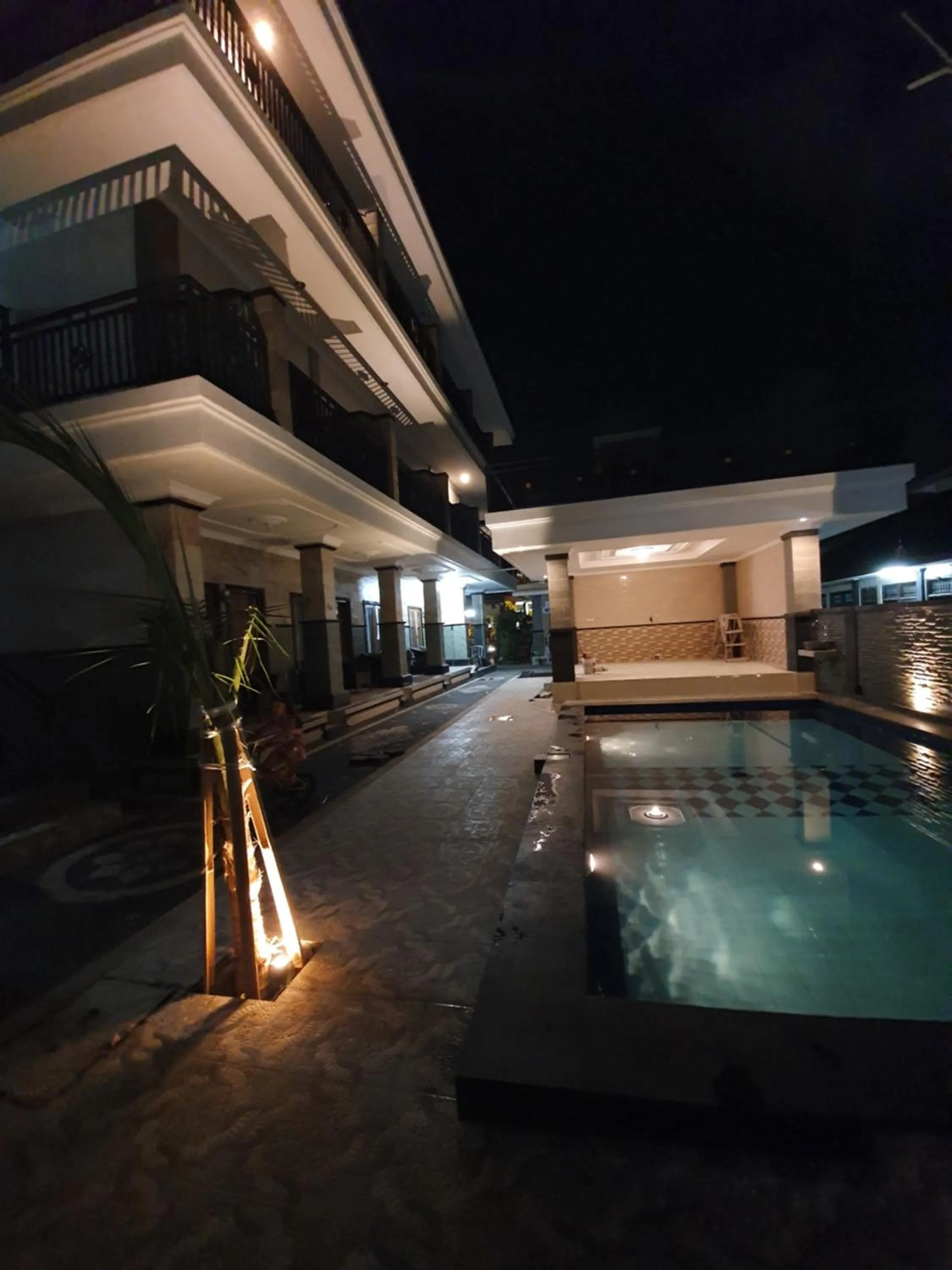 Swimming pool in Wana Kubu Homestay