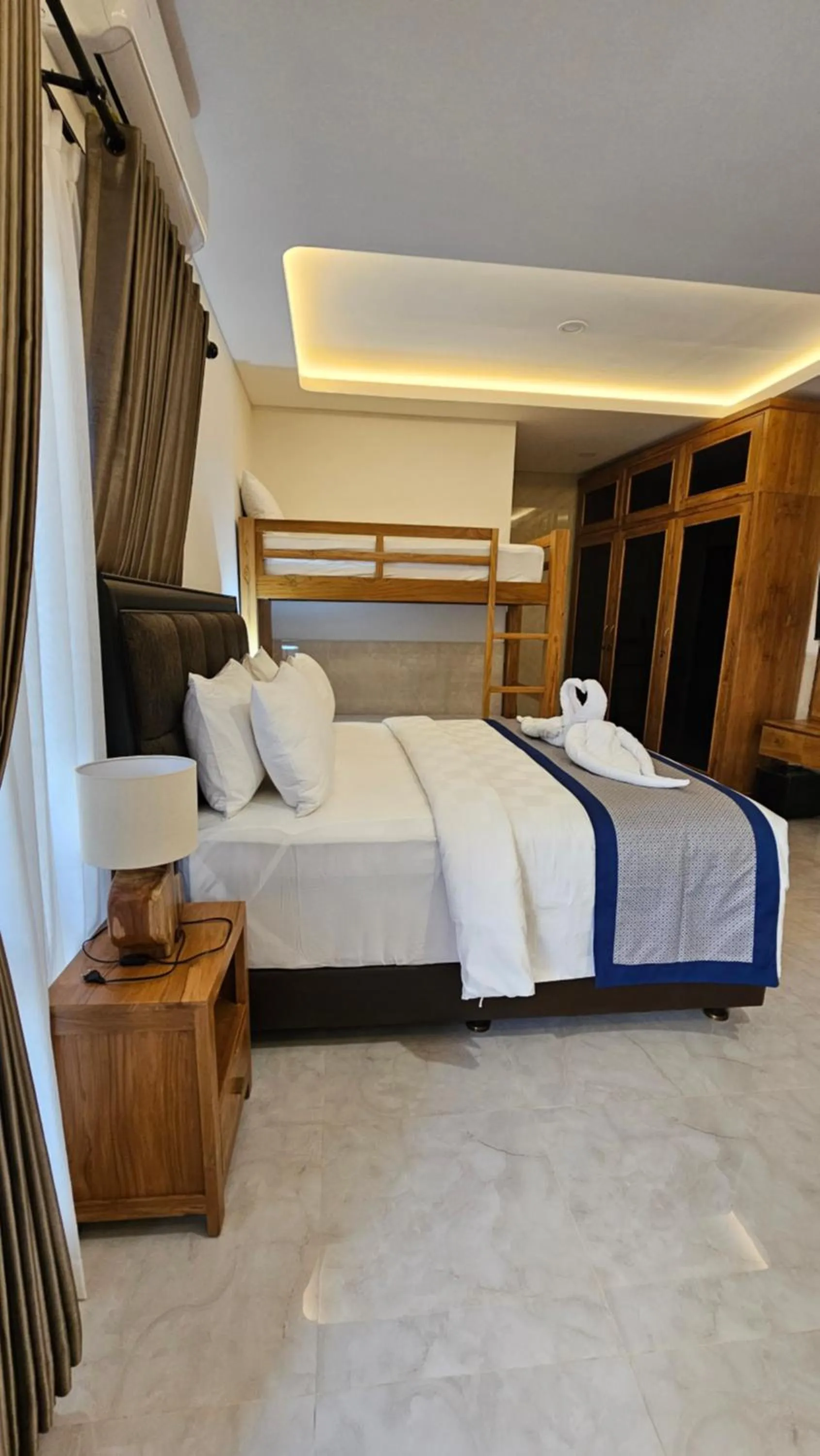 Bed in Wana Kubu Homestay