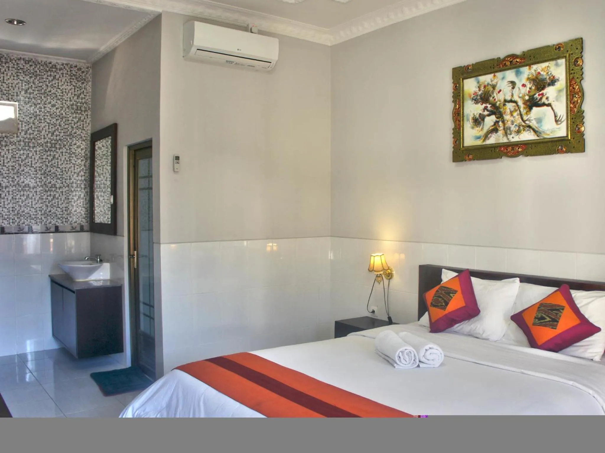 Bed in Wana Kubu Homestay