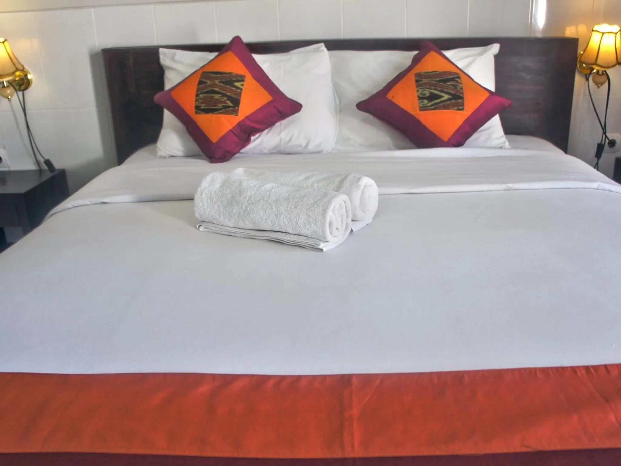 Bed in Wana Kubu Homestay