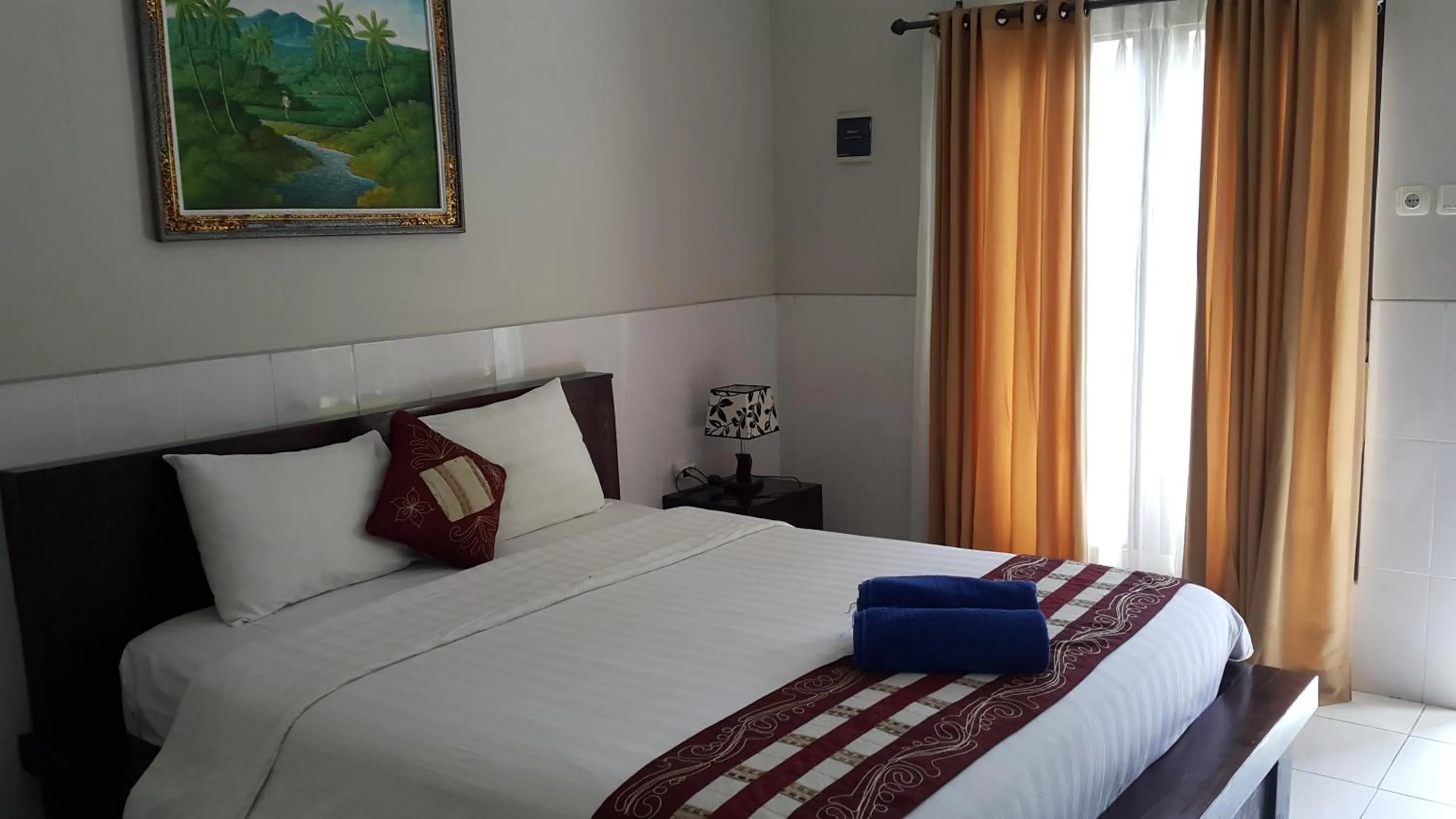 Bed in Wana Kubu Homestay