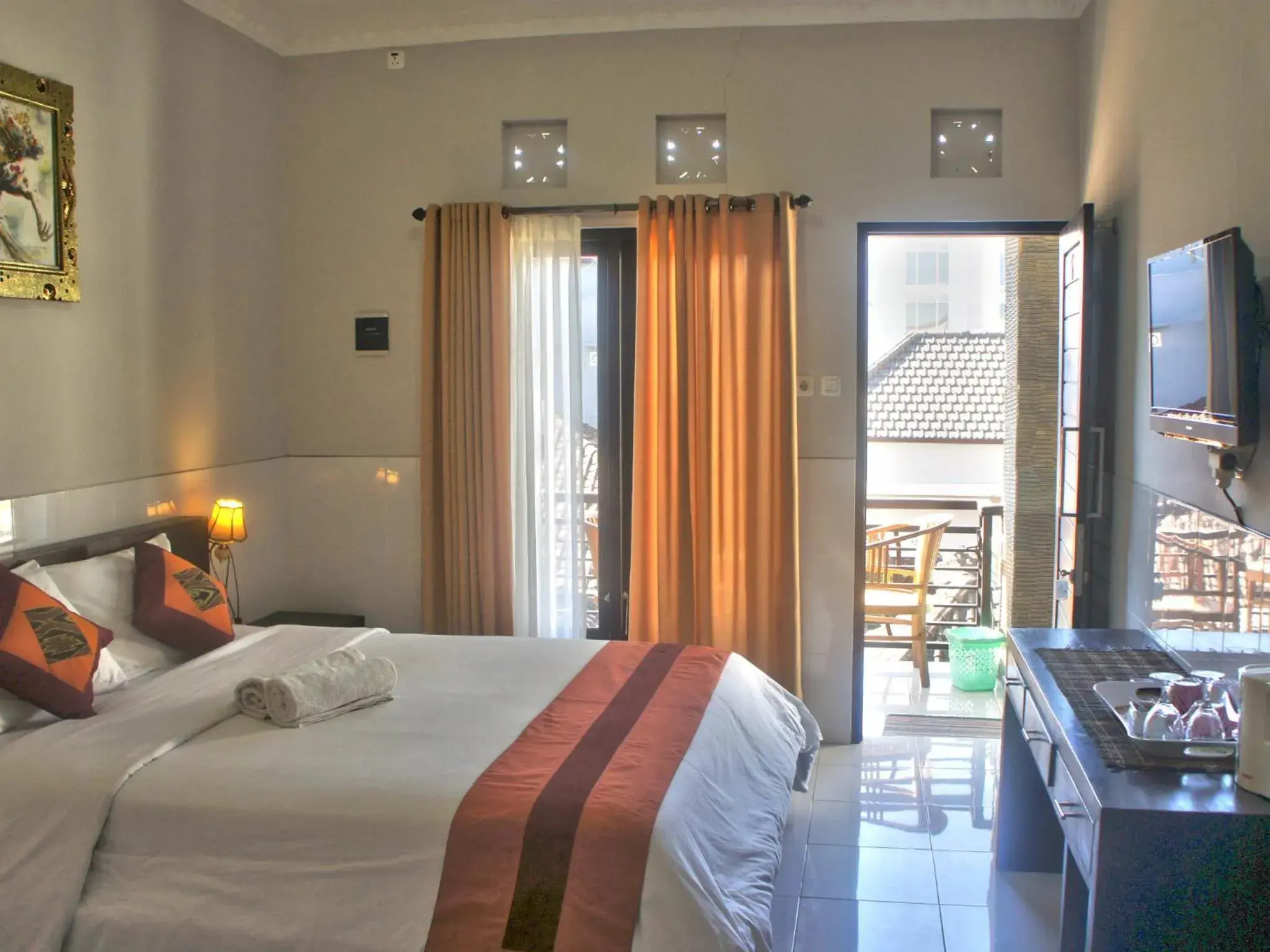 Bed in Wana Kubu Homestay Bed in Wana Kubu Homestay