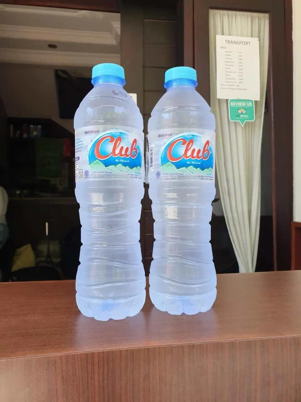 Drinks in Wana Kubu Homestay