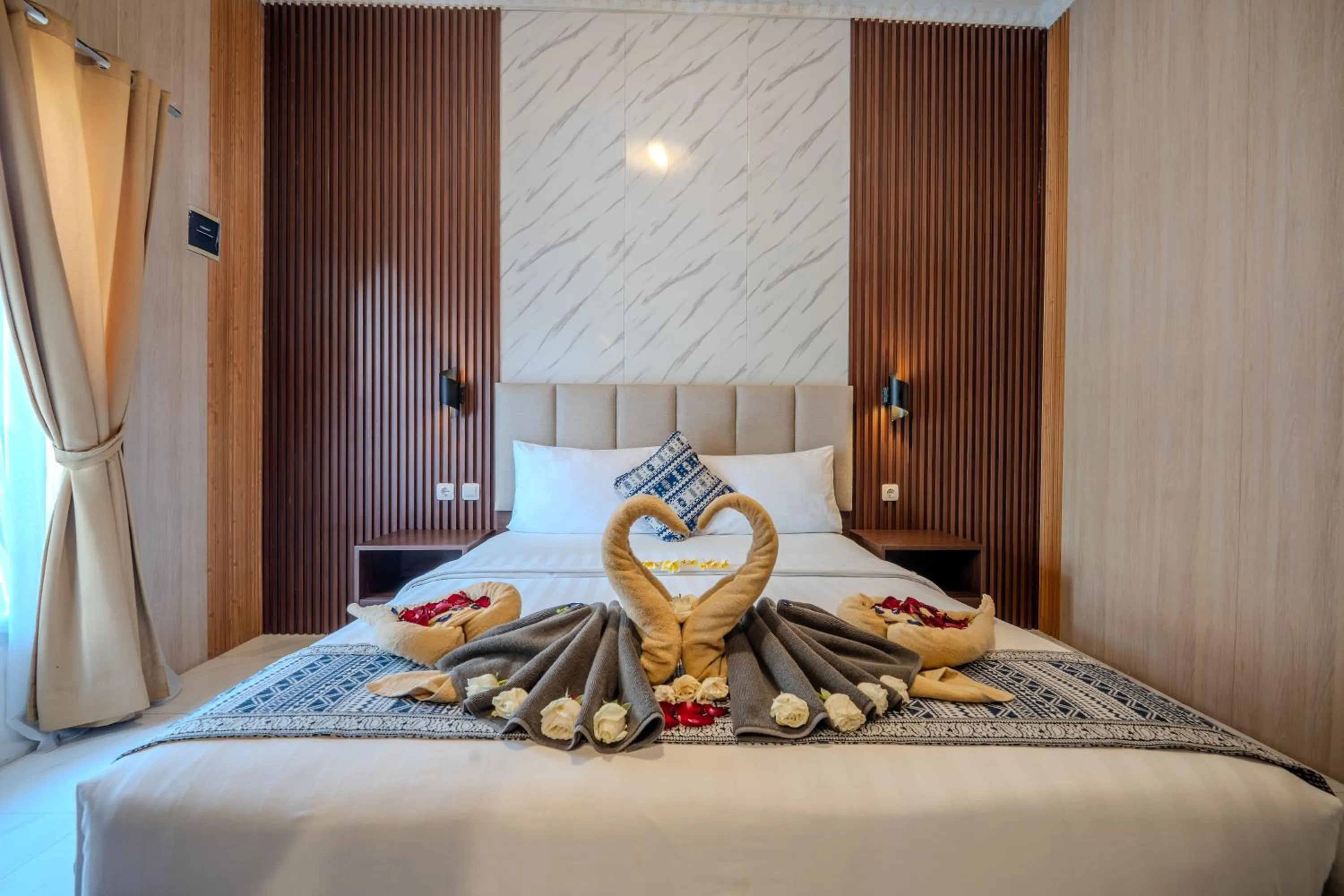 Bed in Wana Kubu Homestay