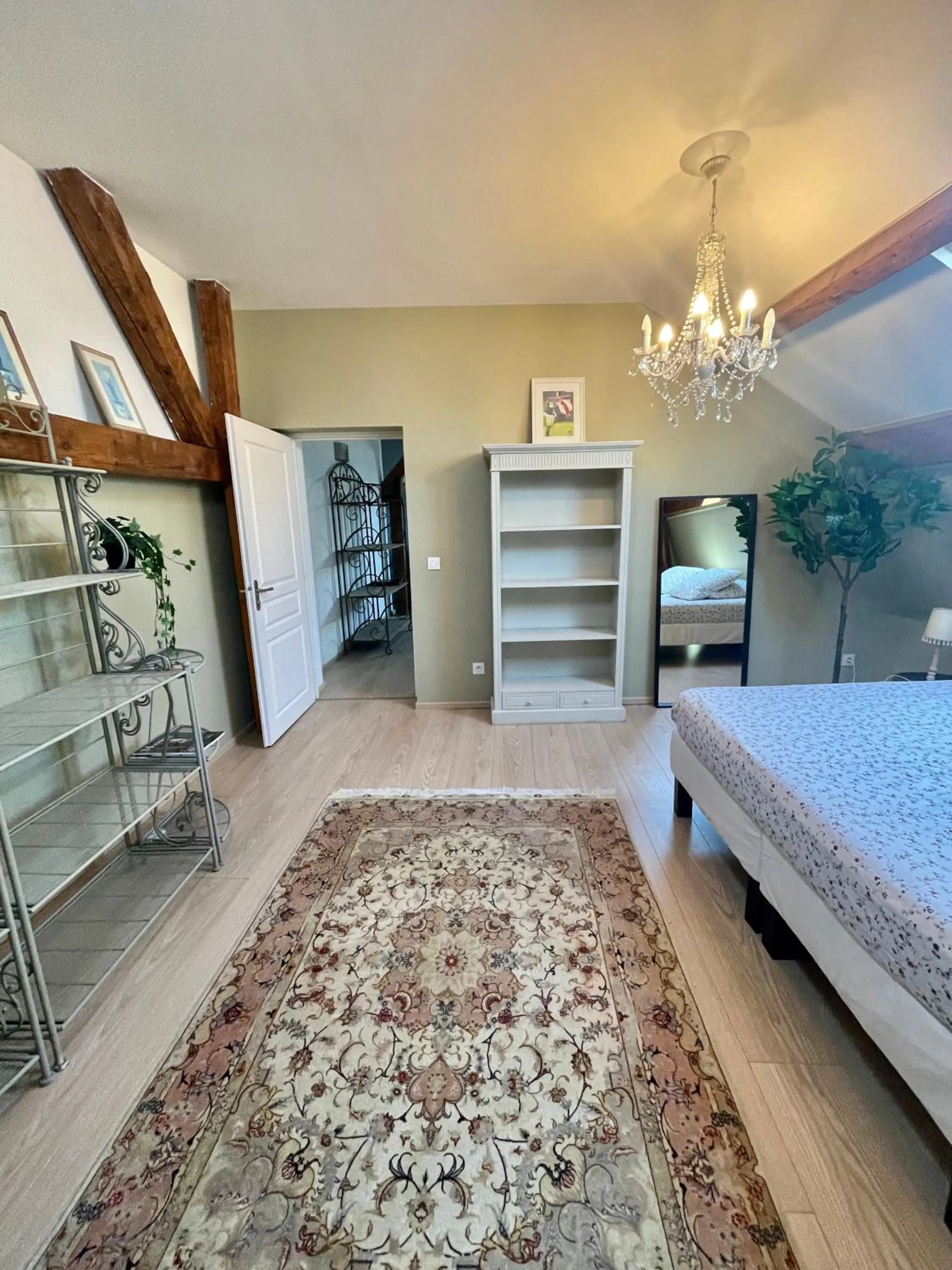 Bed in Beauregard home