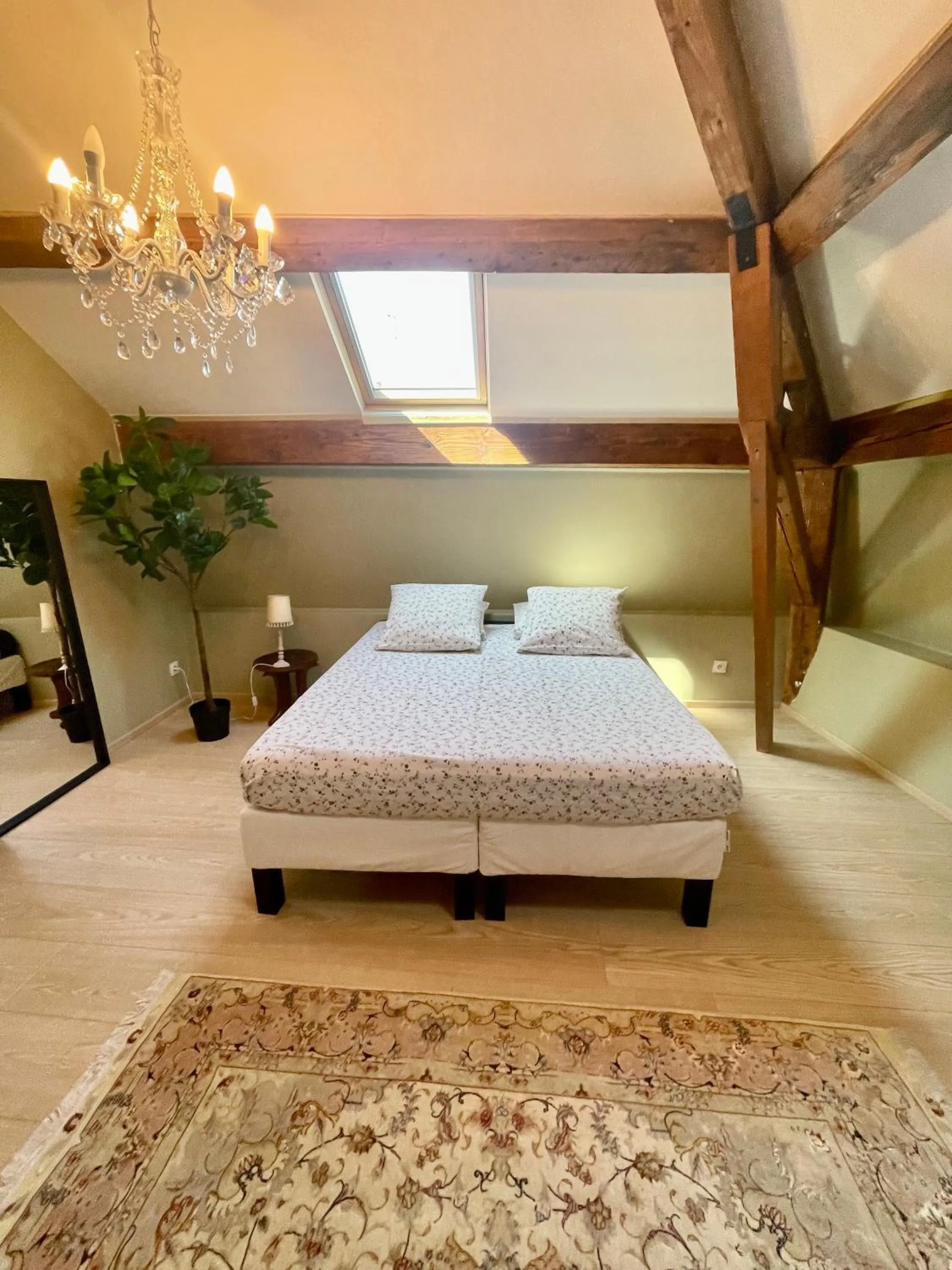 Bed in Beauregard home