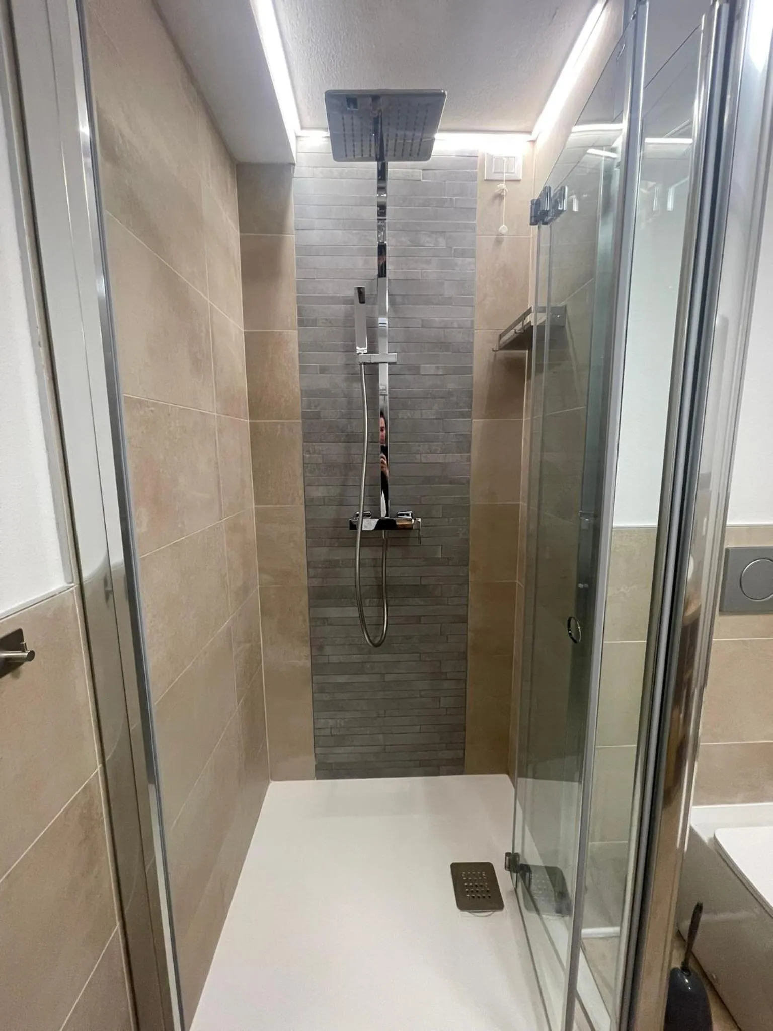 Shower in SnowLake Suite & Apartment