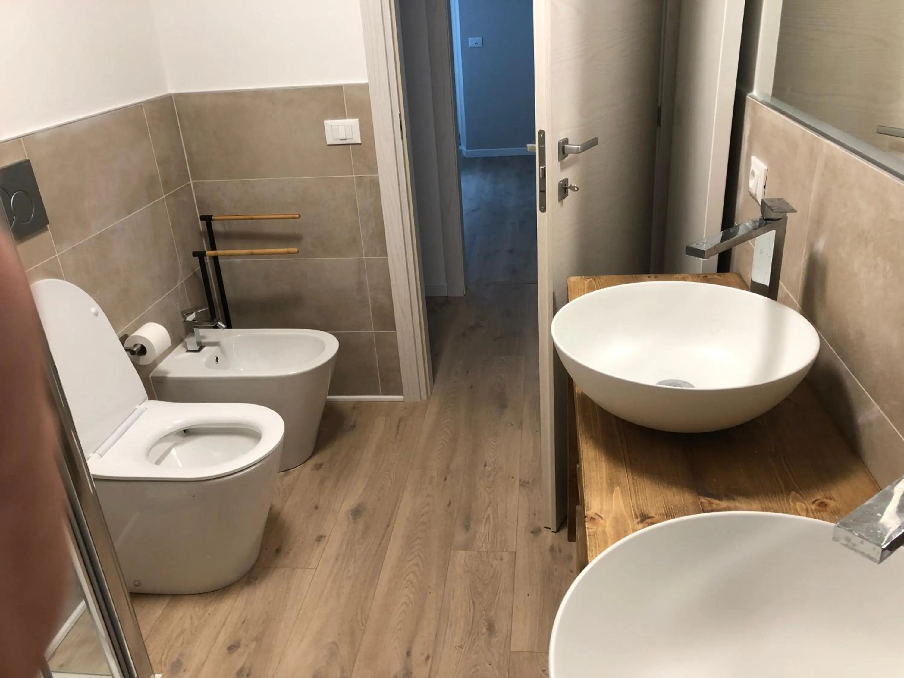 Toilet in SnowLake Suite & Apartment