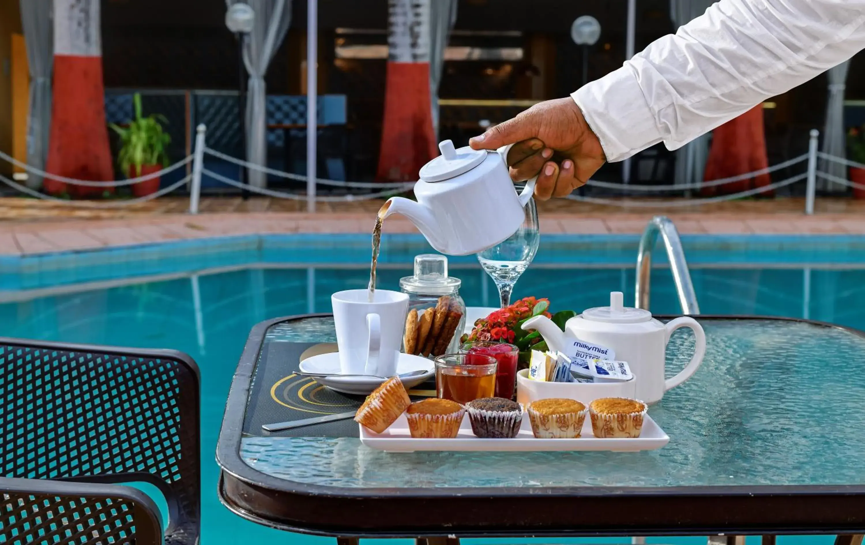 Pool view in Quality Inn Regency, Nashik Pool view in Quality Inn Regency, Nashik