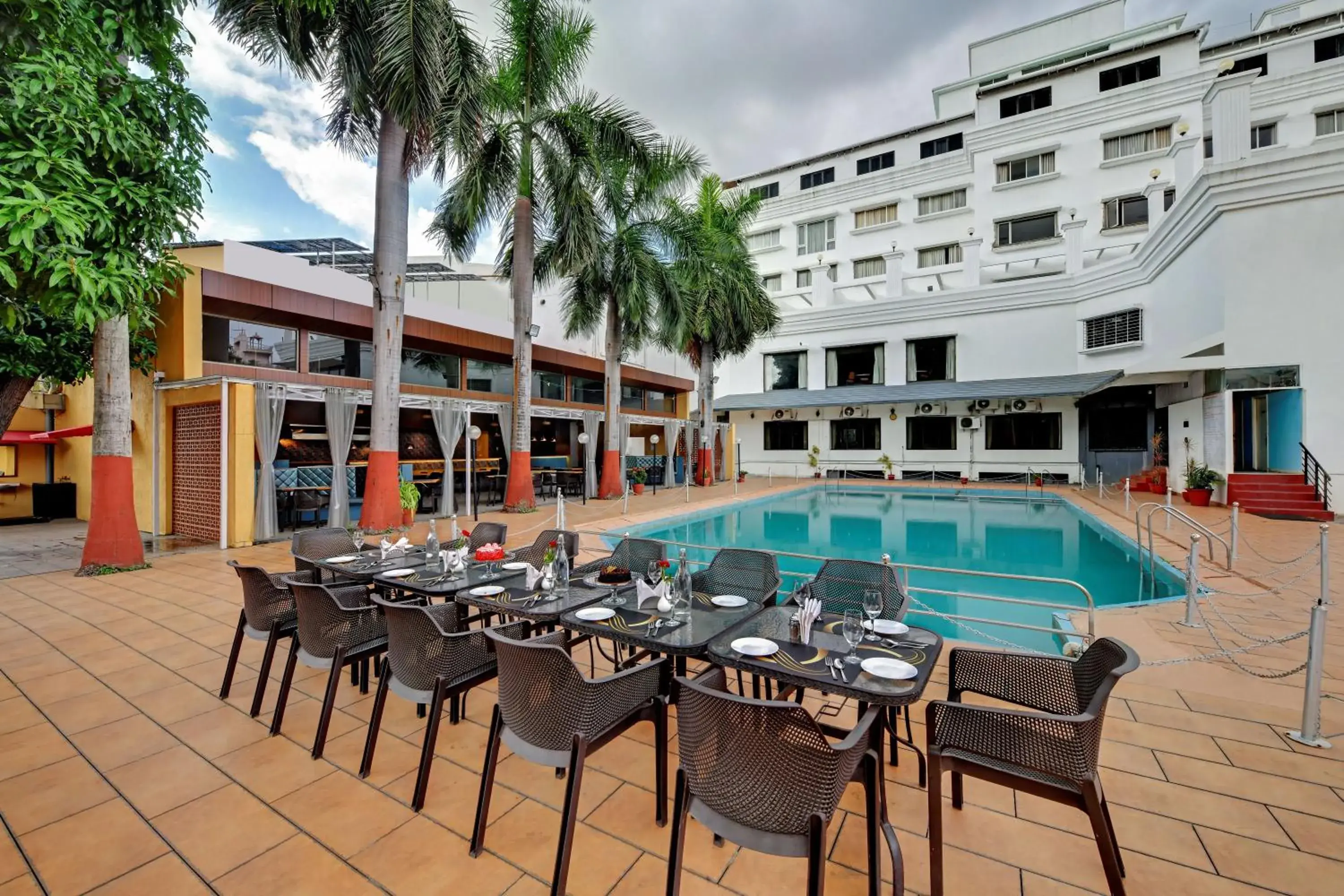 Swimming pool in Quality Inn Regency, Nashik Swimming pool in Quality Inn Regency, Nashik