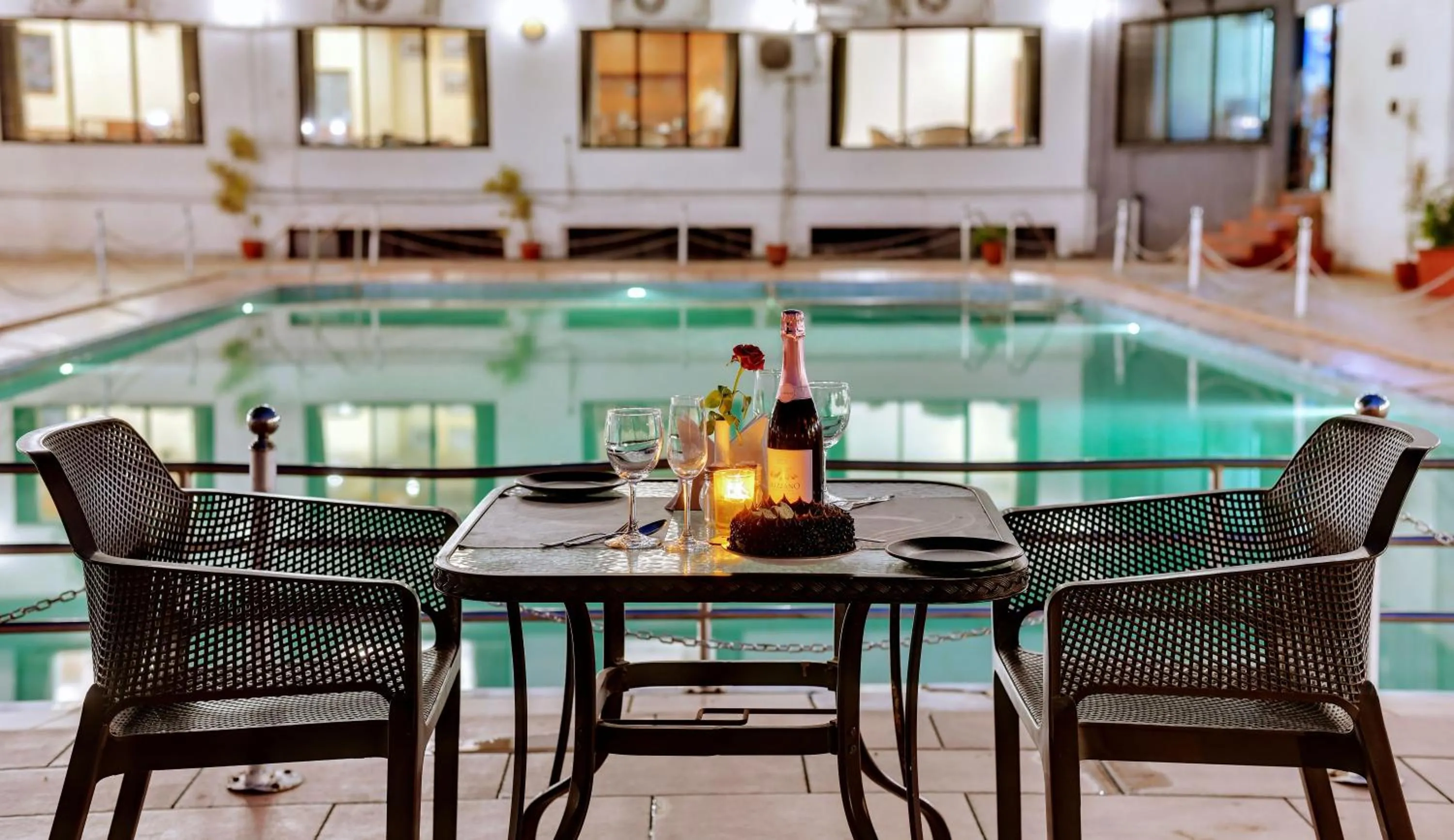 Dining area in Quality Inn Regency, Nashik