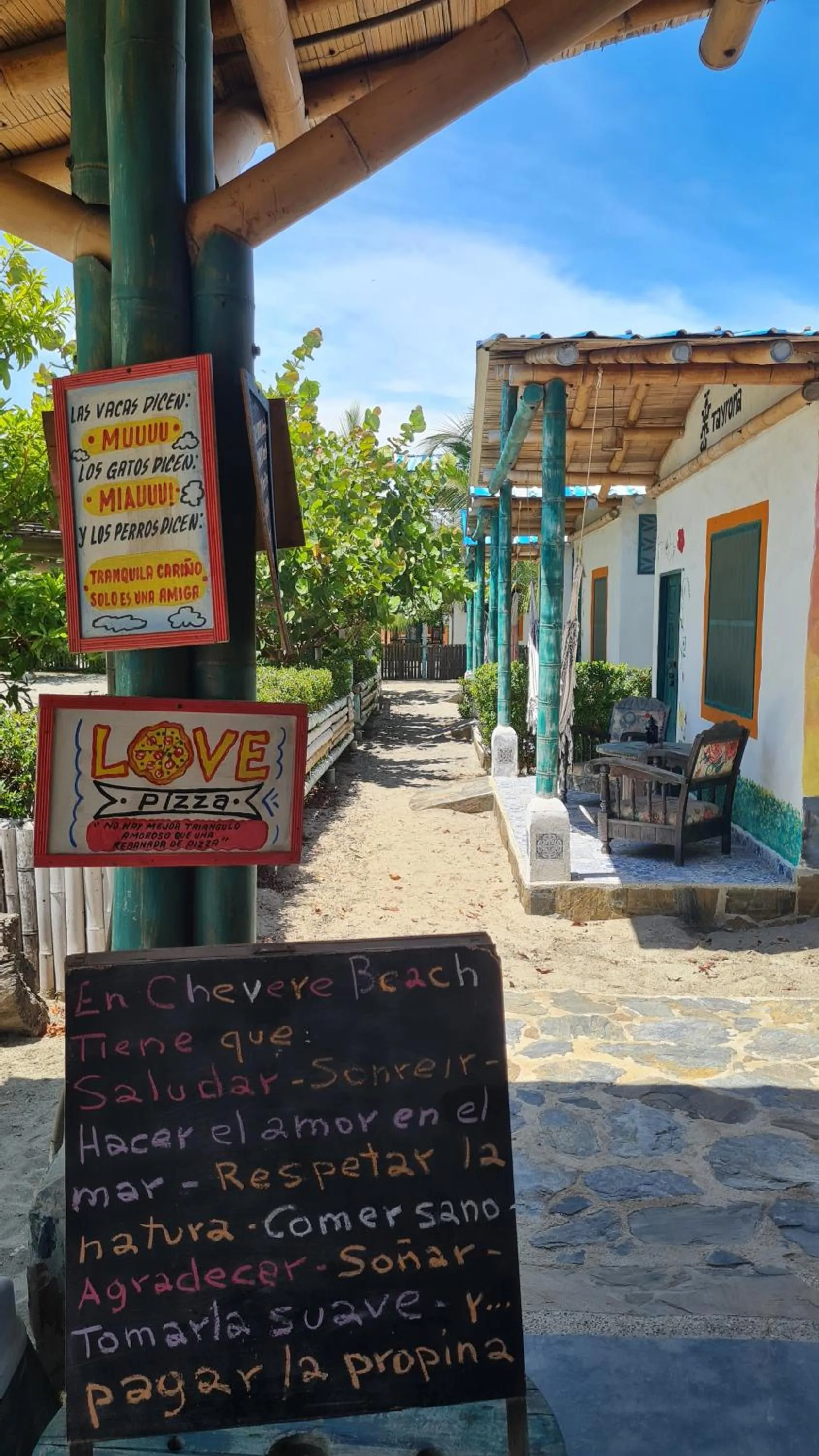 Property logo or sign in Eco-Hotel Chevere Beach