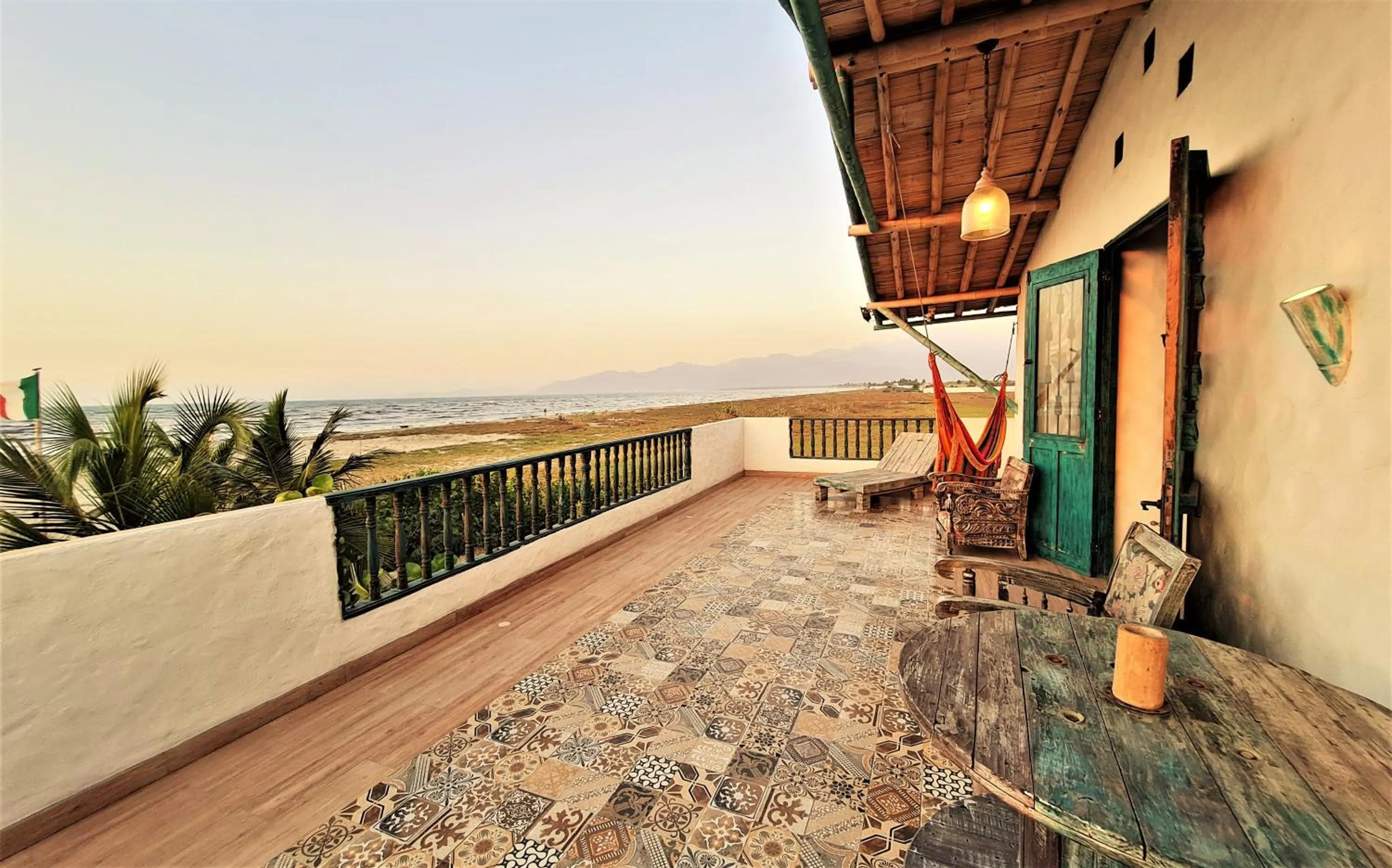 Natural landscape in Eco-Hotel Chevere Beach