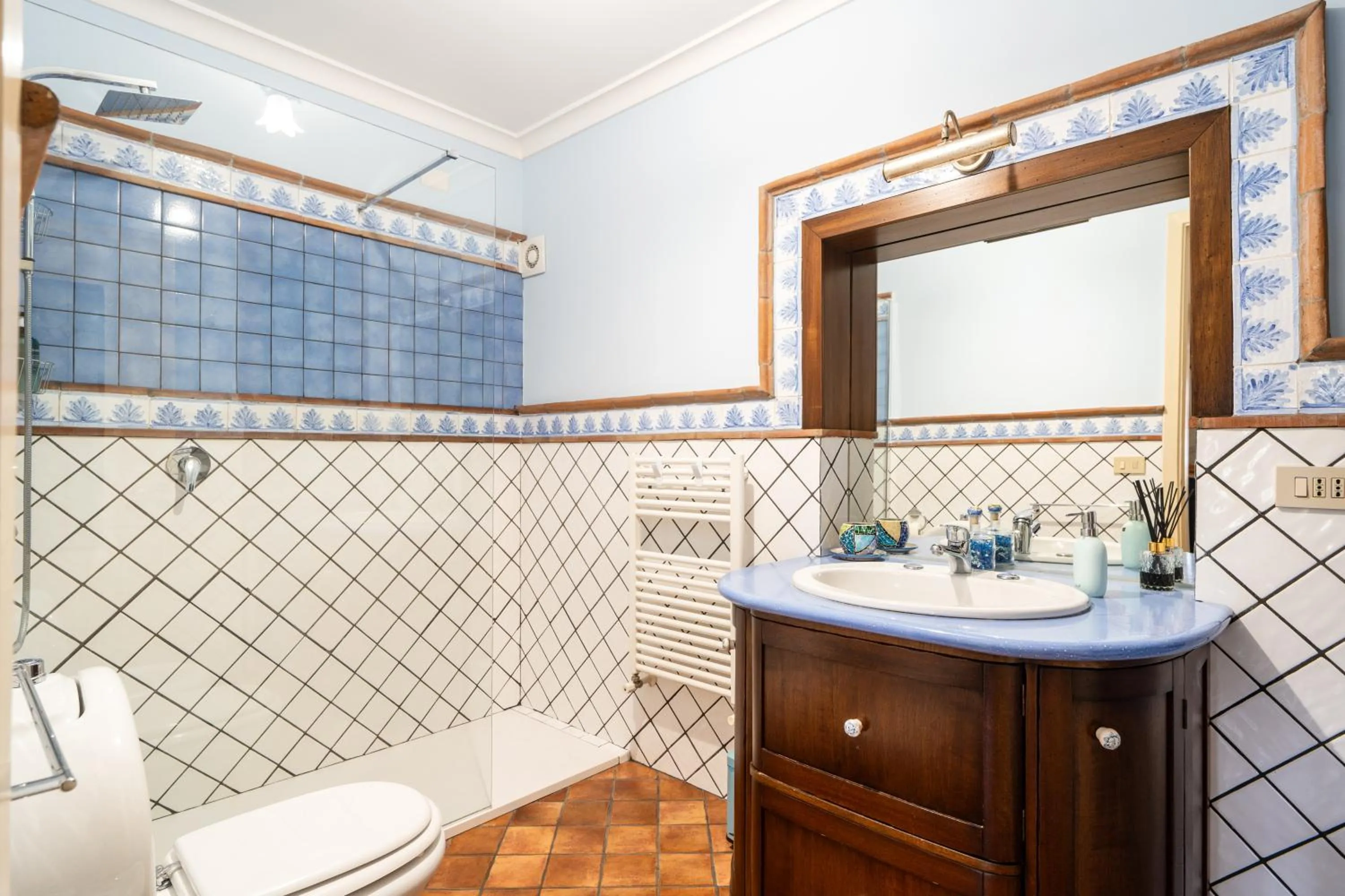 Shower in Casa Pittone