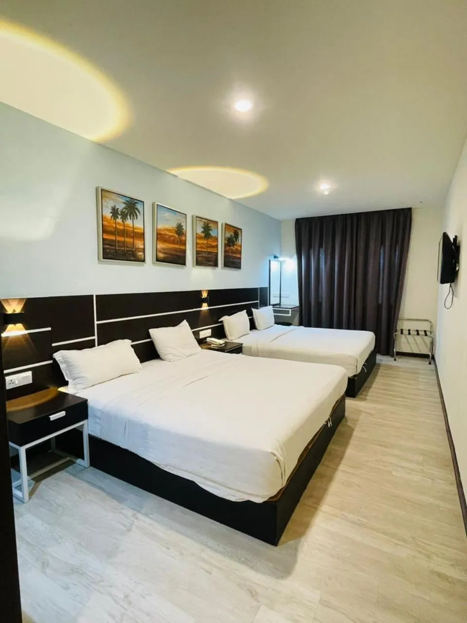 Bed in K Garden Hotel Parit Buntar