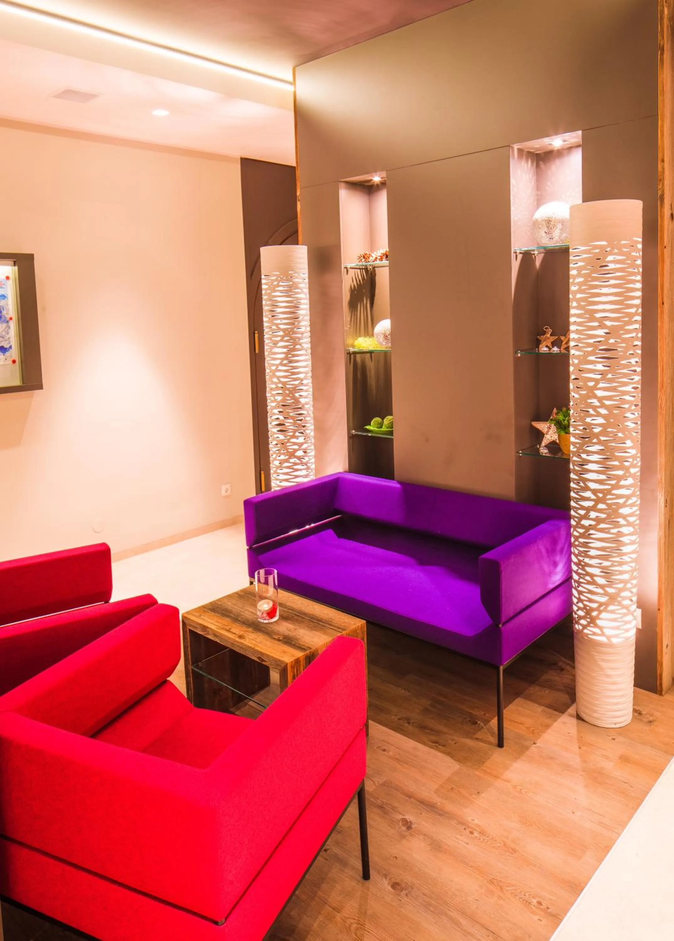 Lobby or reception in Hotel Krone