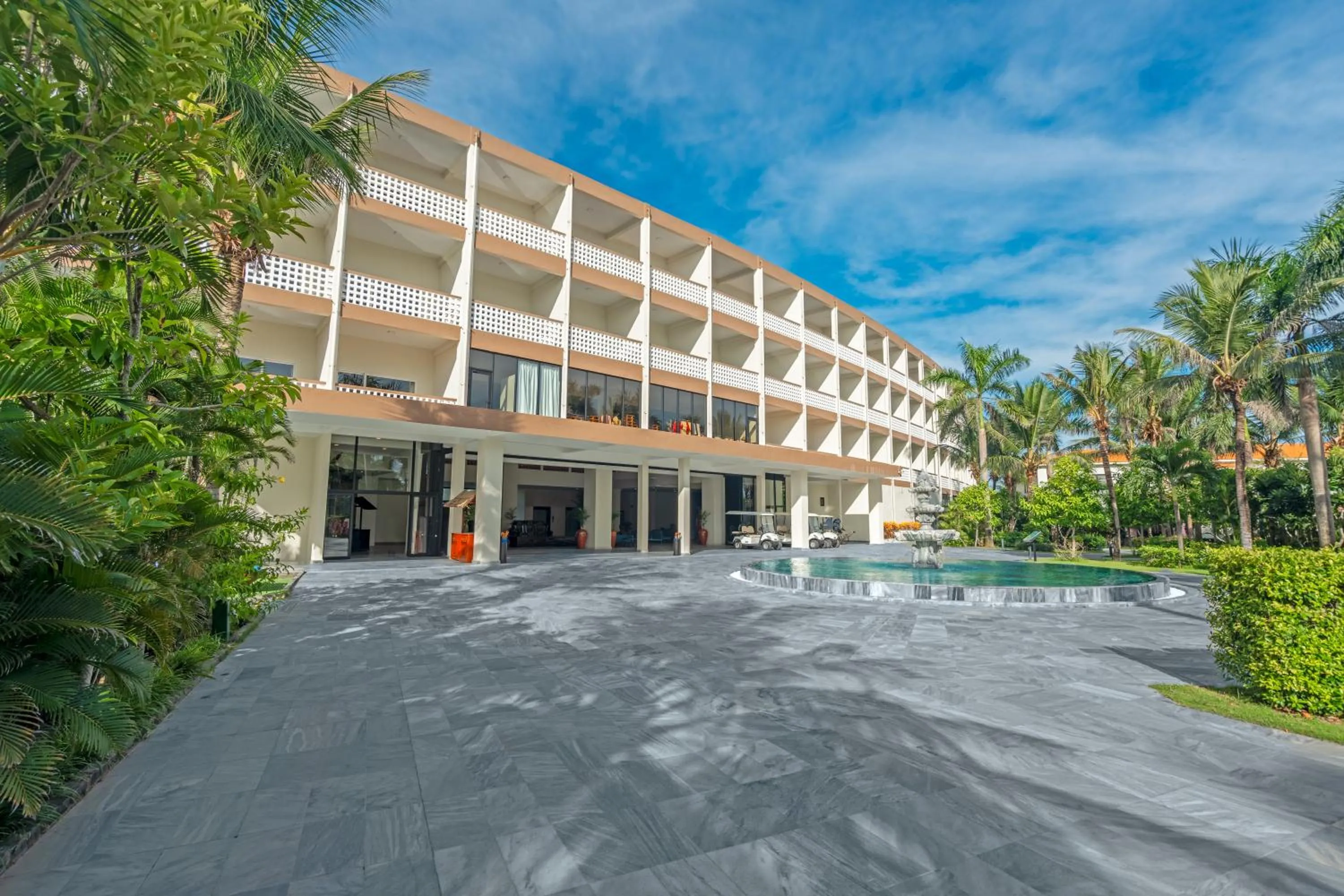 Property building in Grandvrio Ocean Resort Danang