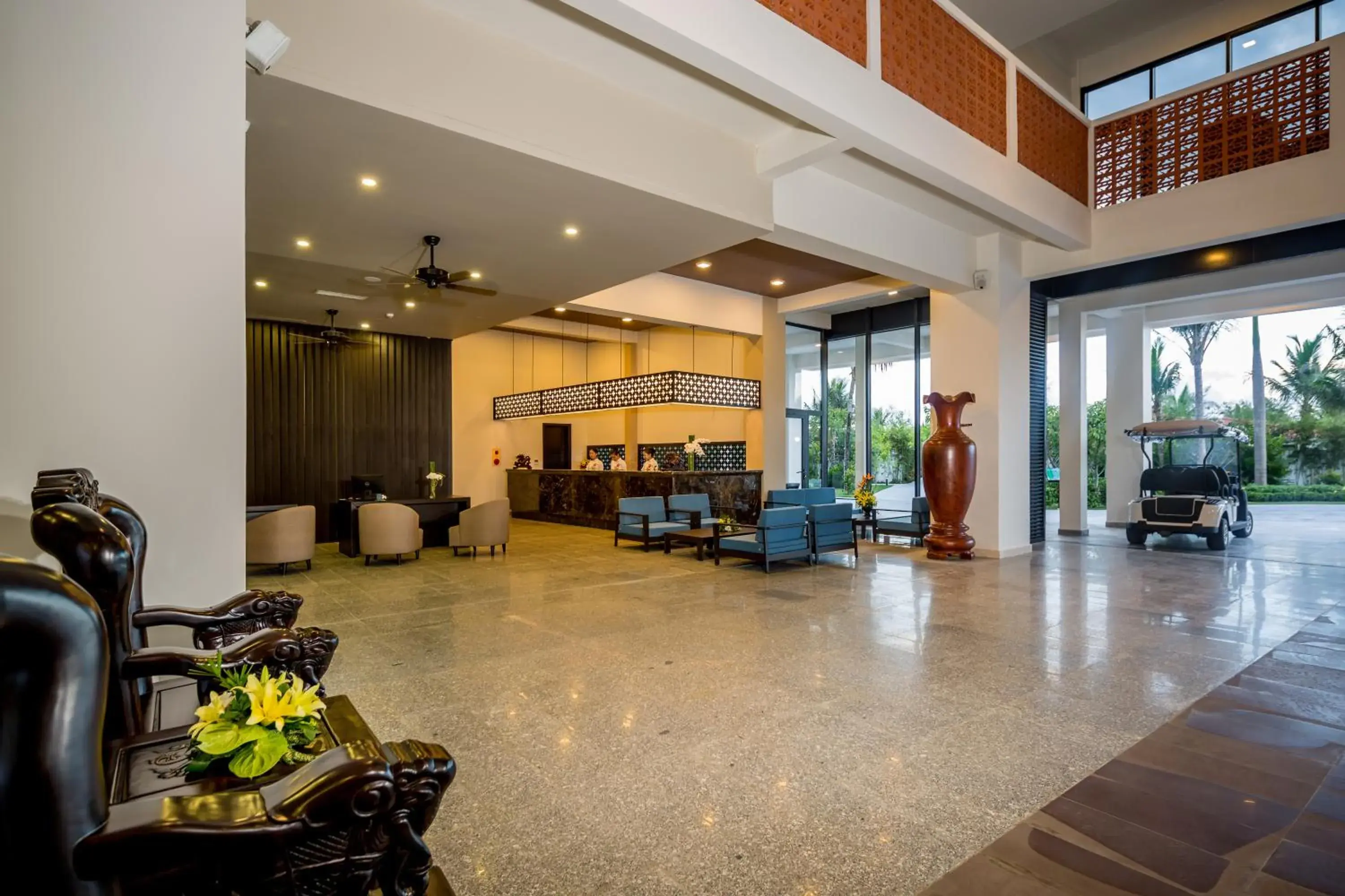 Lobby or reception in Grandvrio Ocean Resort Danang Lobby or reception in Grandvrio Ocean Resort Danang