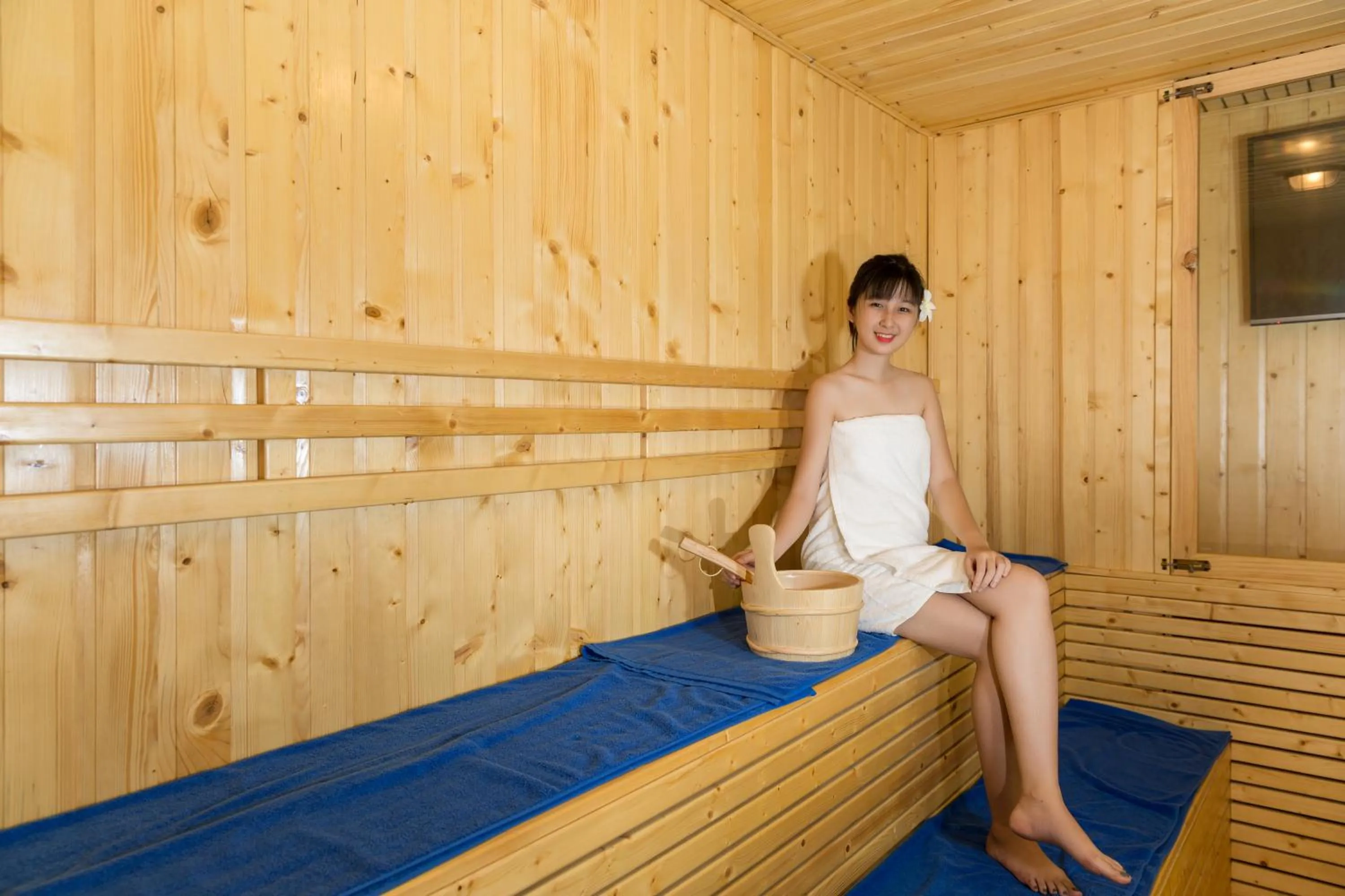 Sauna in Grandvrio Ocean Resort Danang
