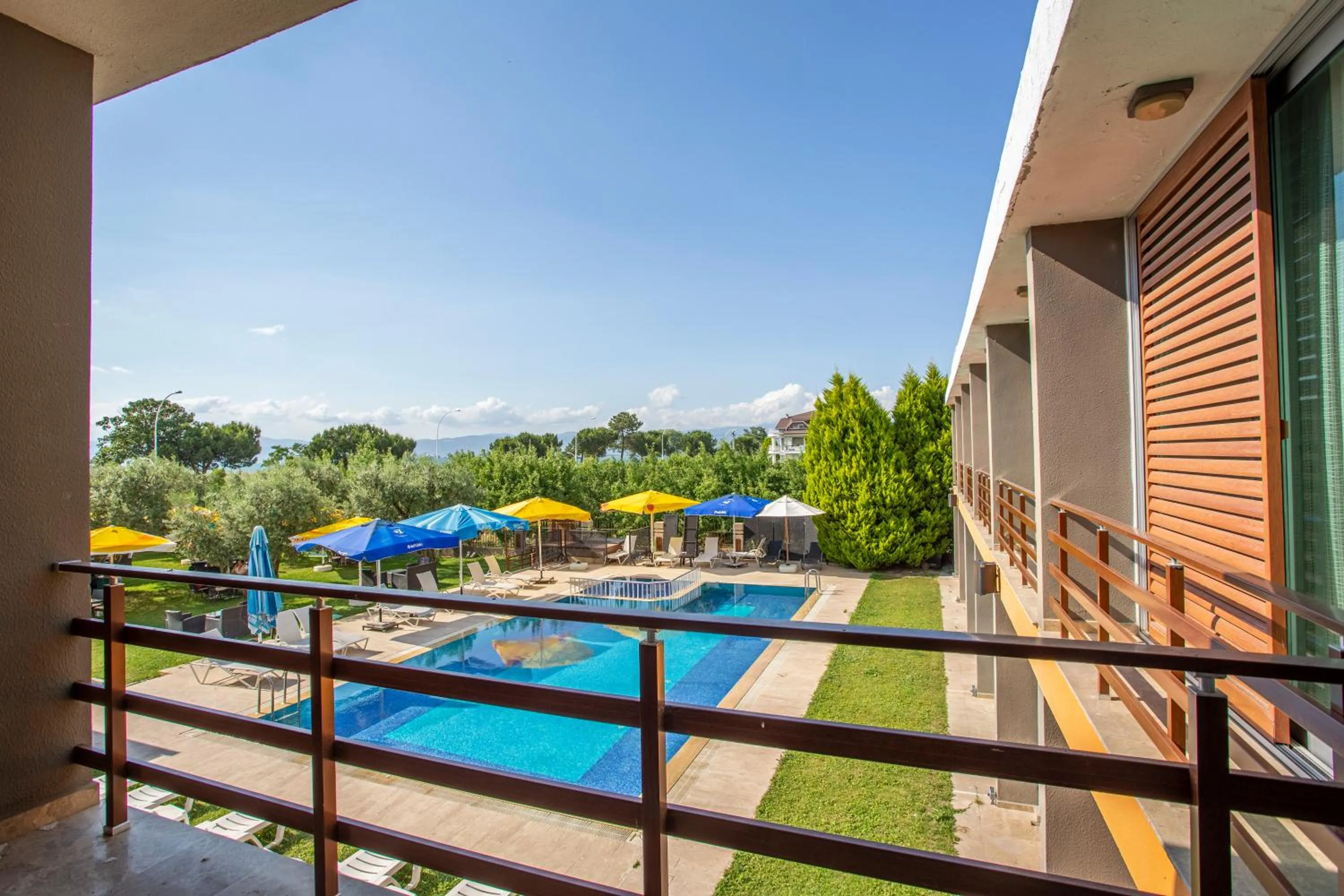 Balcony/Terrace in Zeytin Bahcesi Hotel