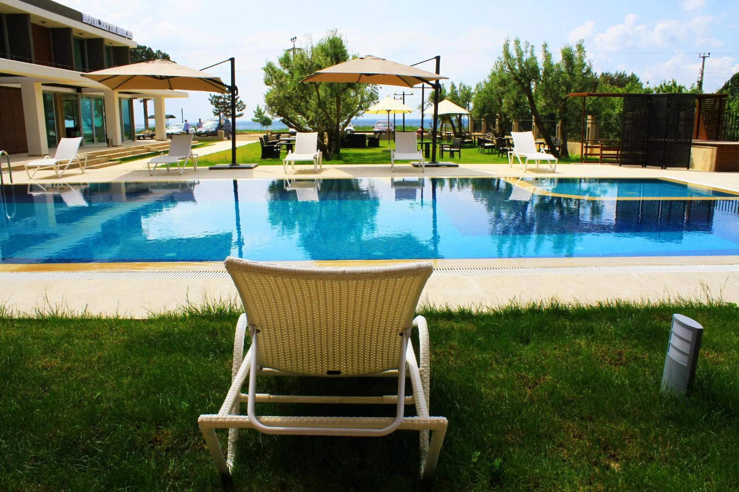Patio in Zeytin Bahcesi Hotel