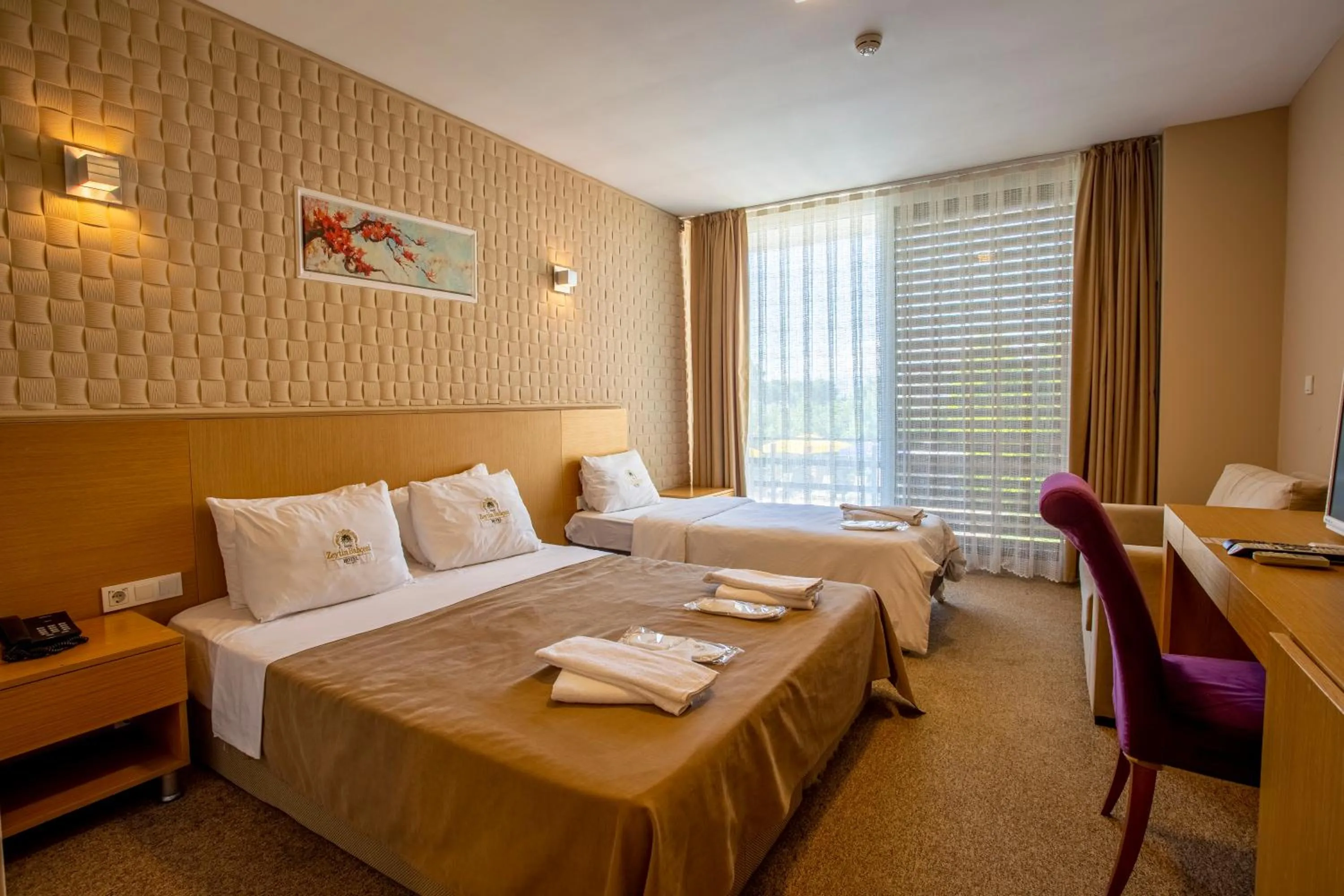 Photo of the whole room, Bed in Zeytin Bahcesi Hotel