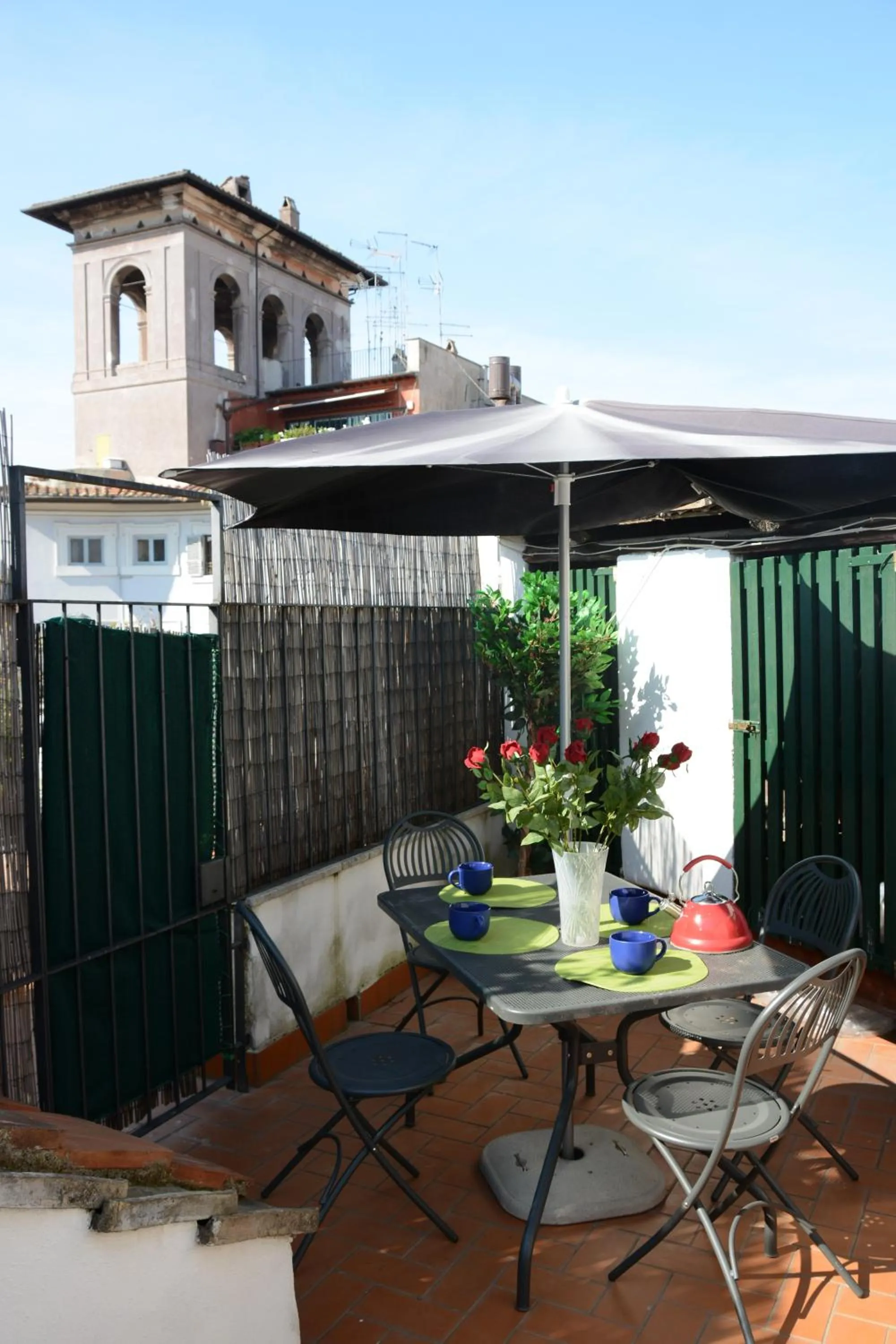 Balcony/Terrace in Appartamento Coronari