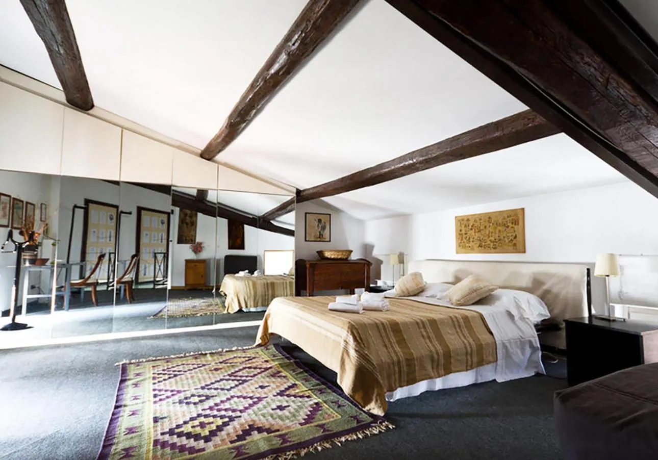 Bedroom, Bed in Appartamento Coronari