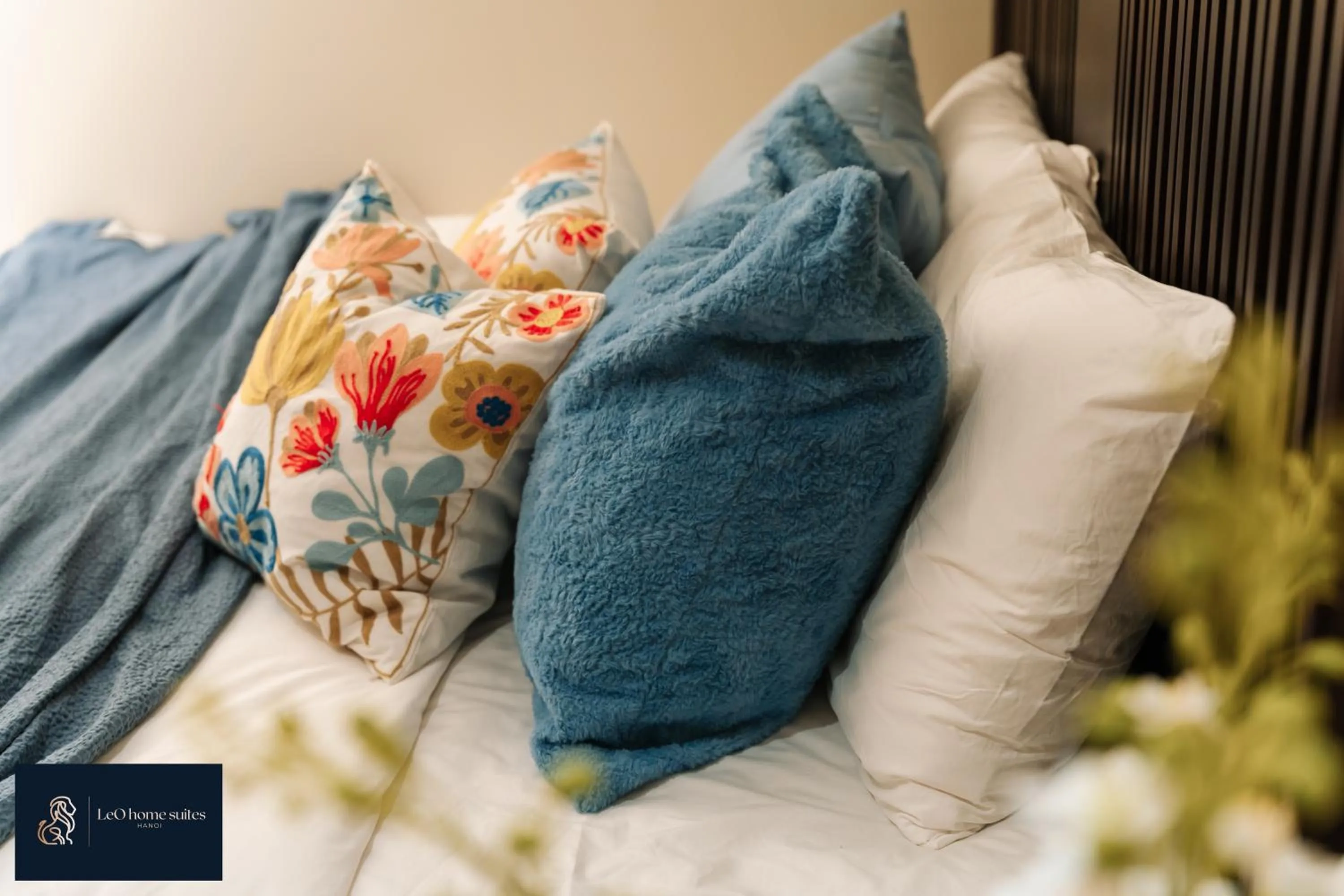 Bed in High-ser Apt w Greenview, Projector and 2BR incenter - So warmly and spacious