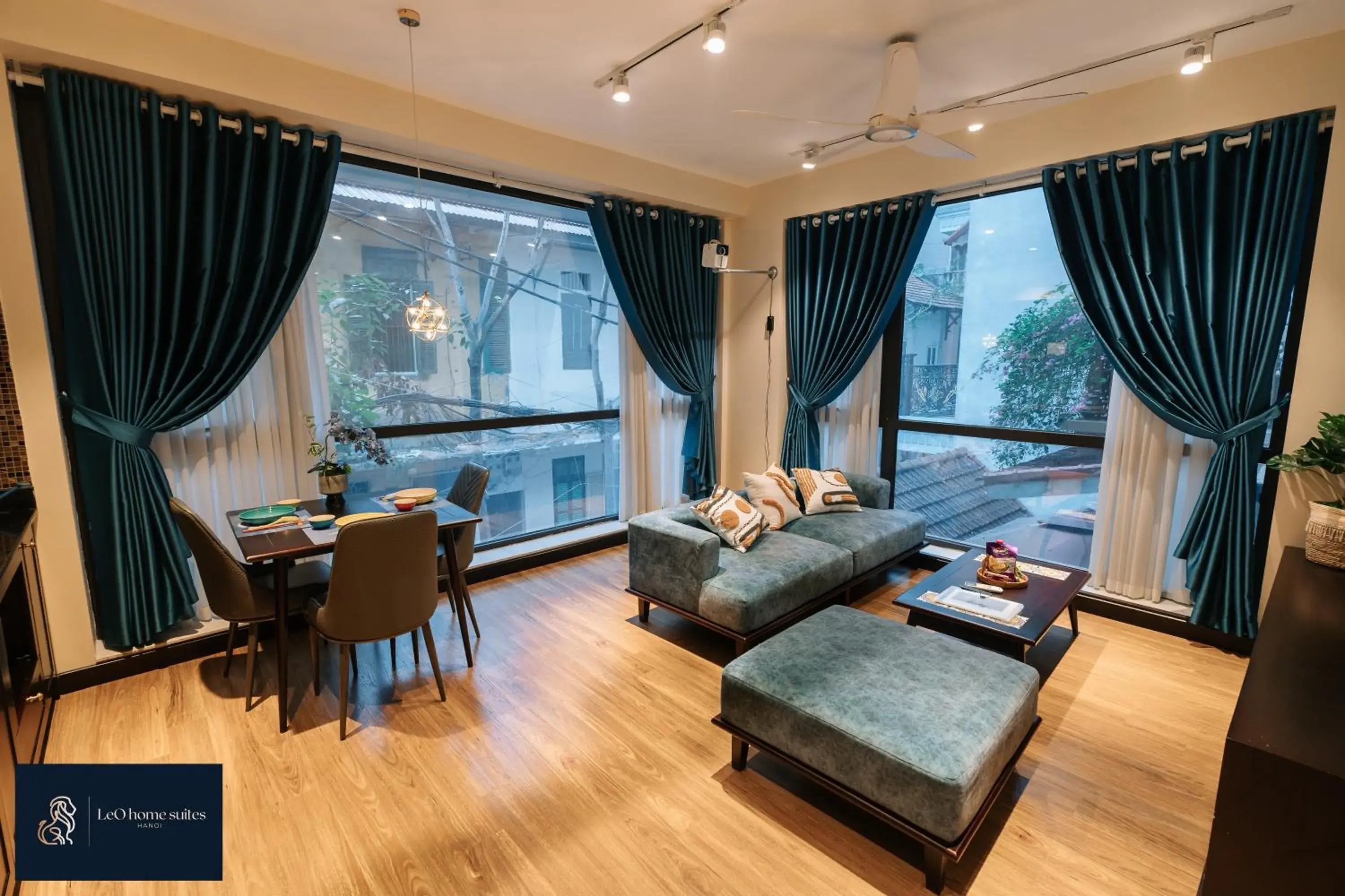 Two-Bedroom Apartment in High-ser Apt w Greenview, Projector and 2BR incenter - So warmly and spacious Two-Bedroom Apartment in High-ser Apt w Greenview, Projector and 2BR incenter - So warmly and spacious