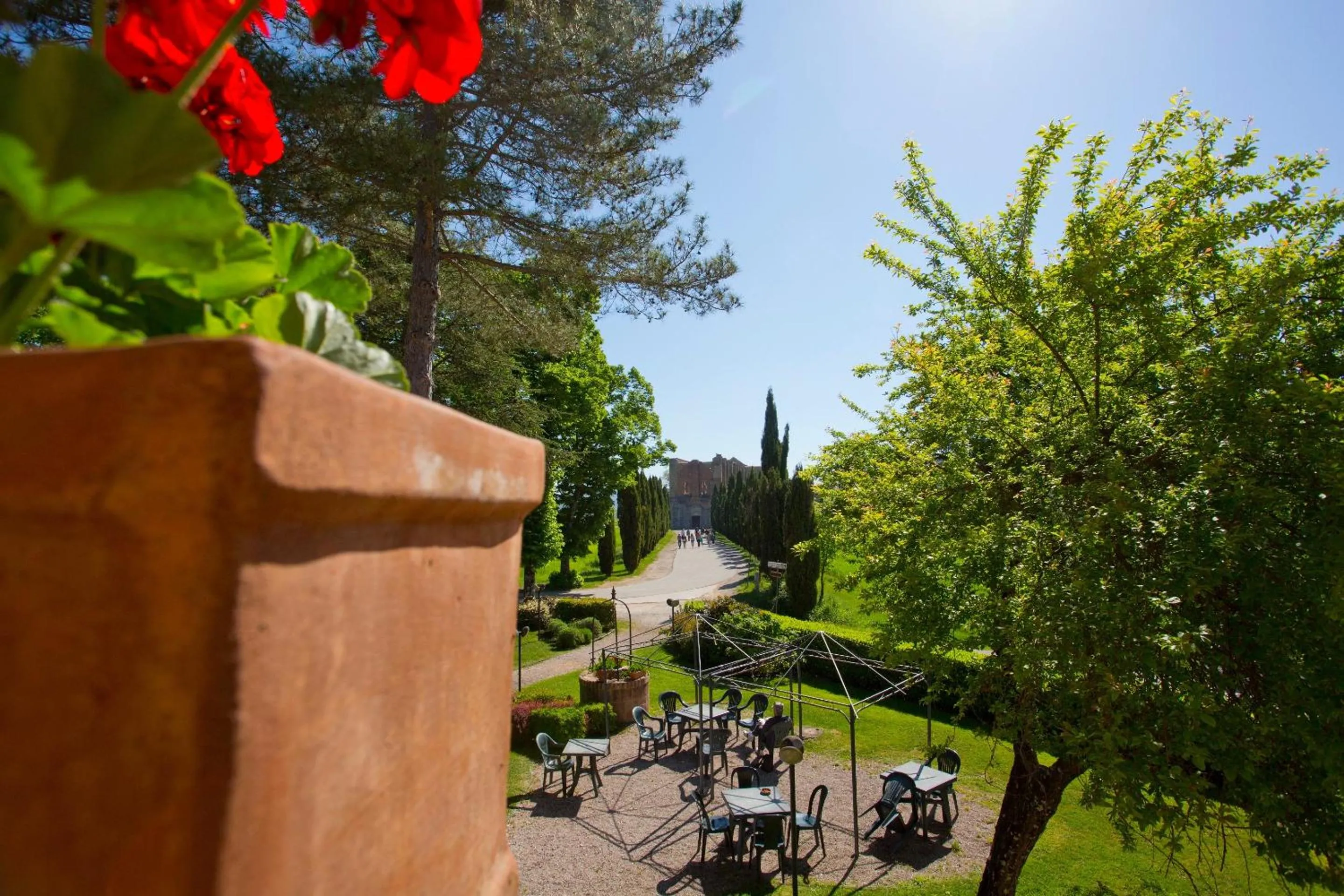 Patio in Agriturismo San Galgano