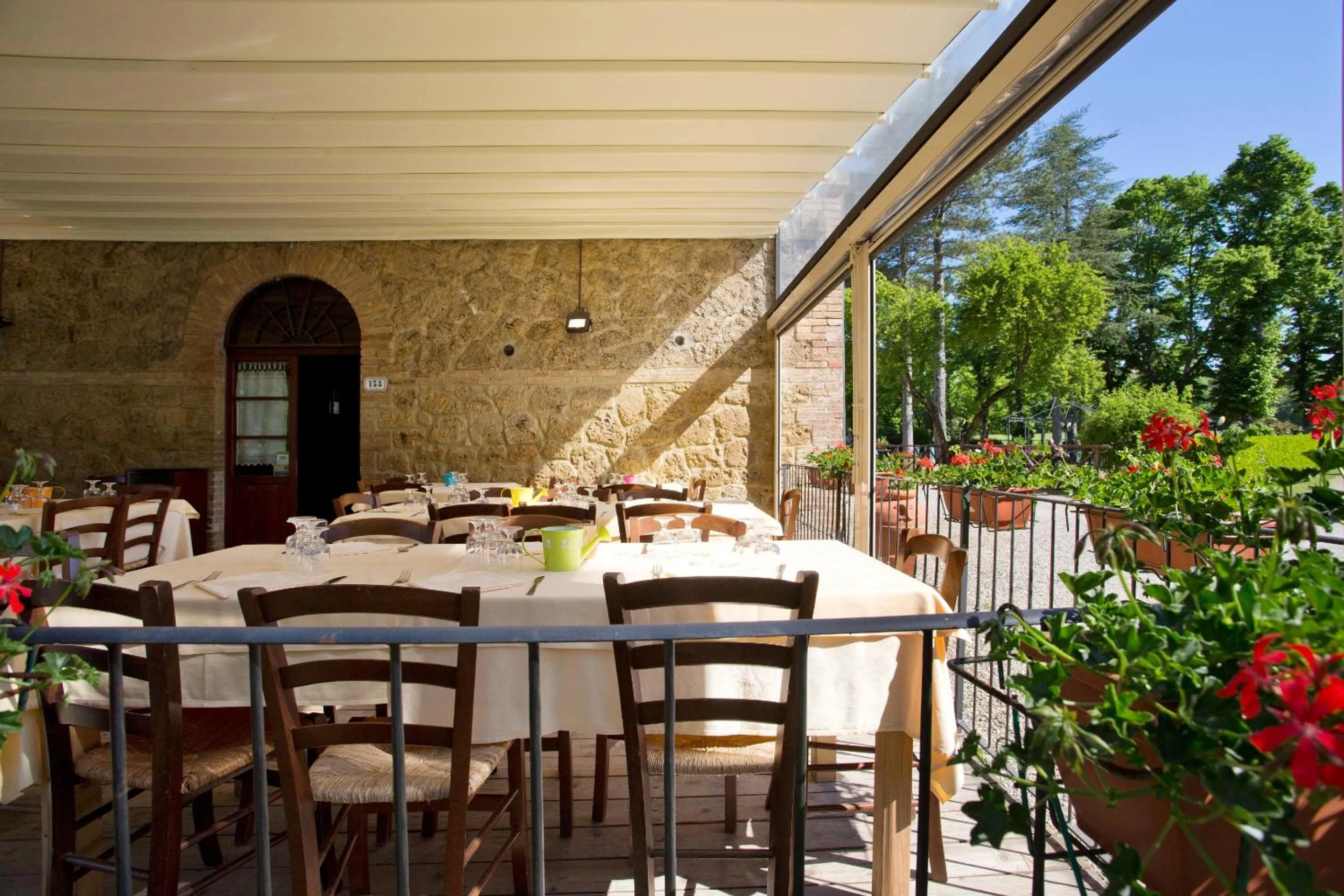 Garden view in Agriturismo San Galgano