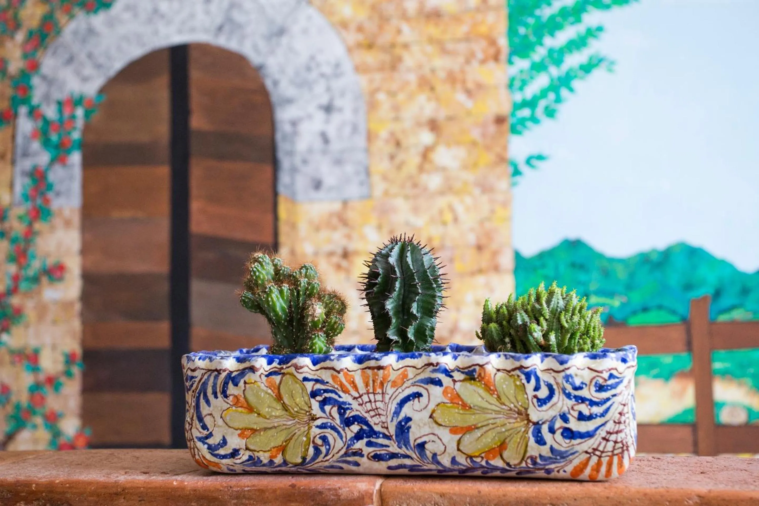 Decorative detail in Agriturismo San Galgano