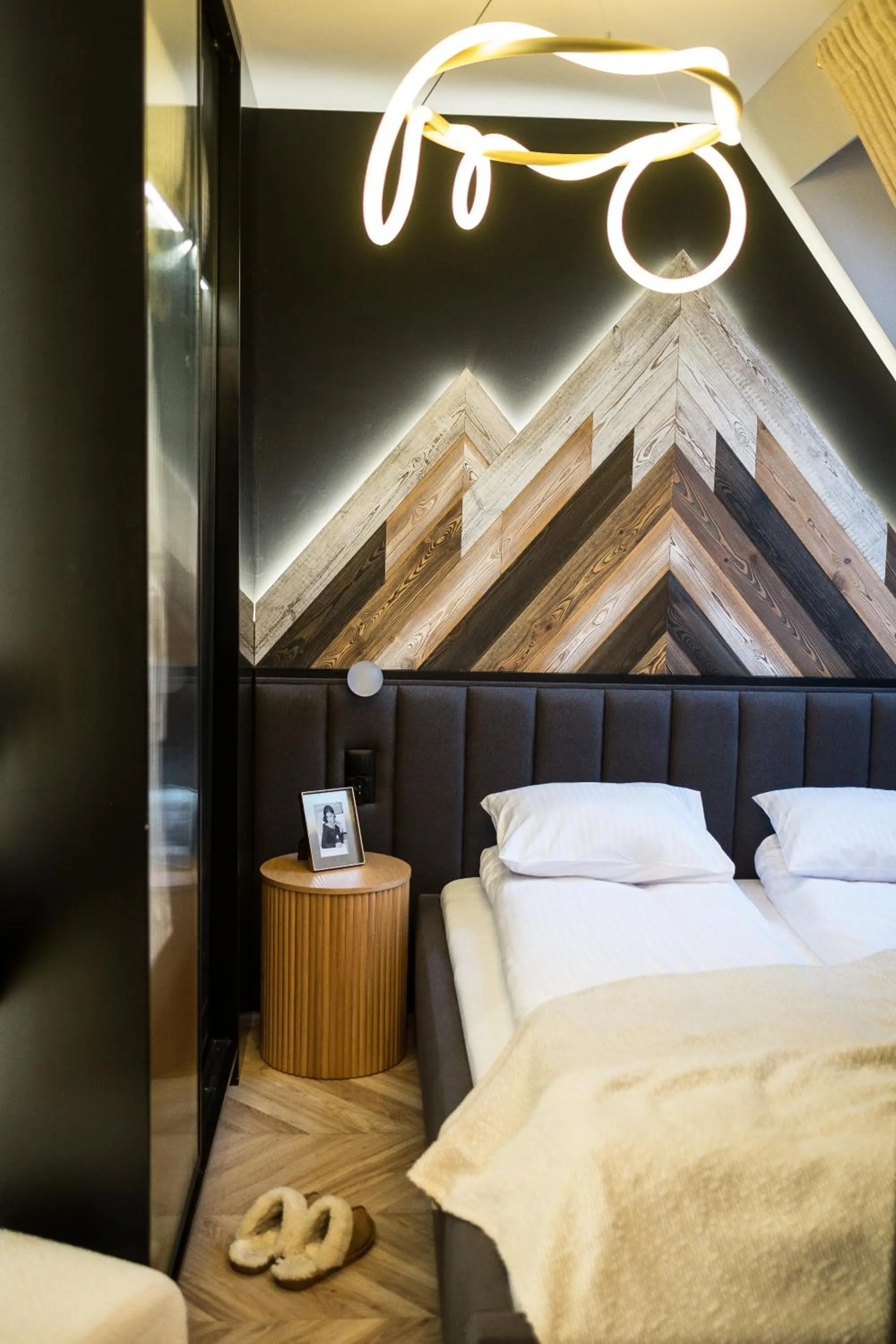 Bedroom, Bed in Apart-Center Złota Residence