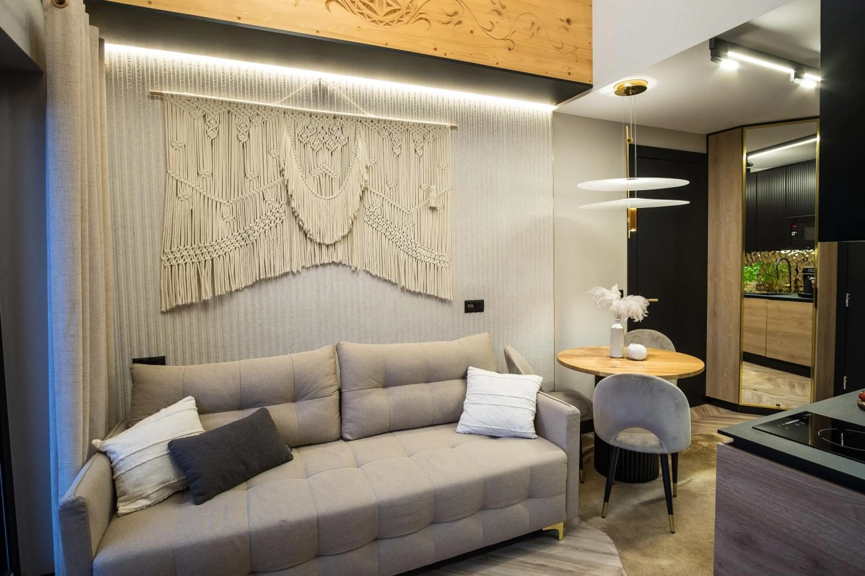 Living room in Apart-Center Złota Residence