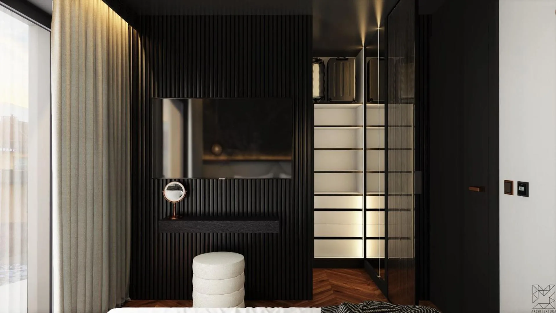 Kitchen or kitchenette in Apart-Center Złota Residence