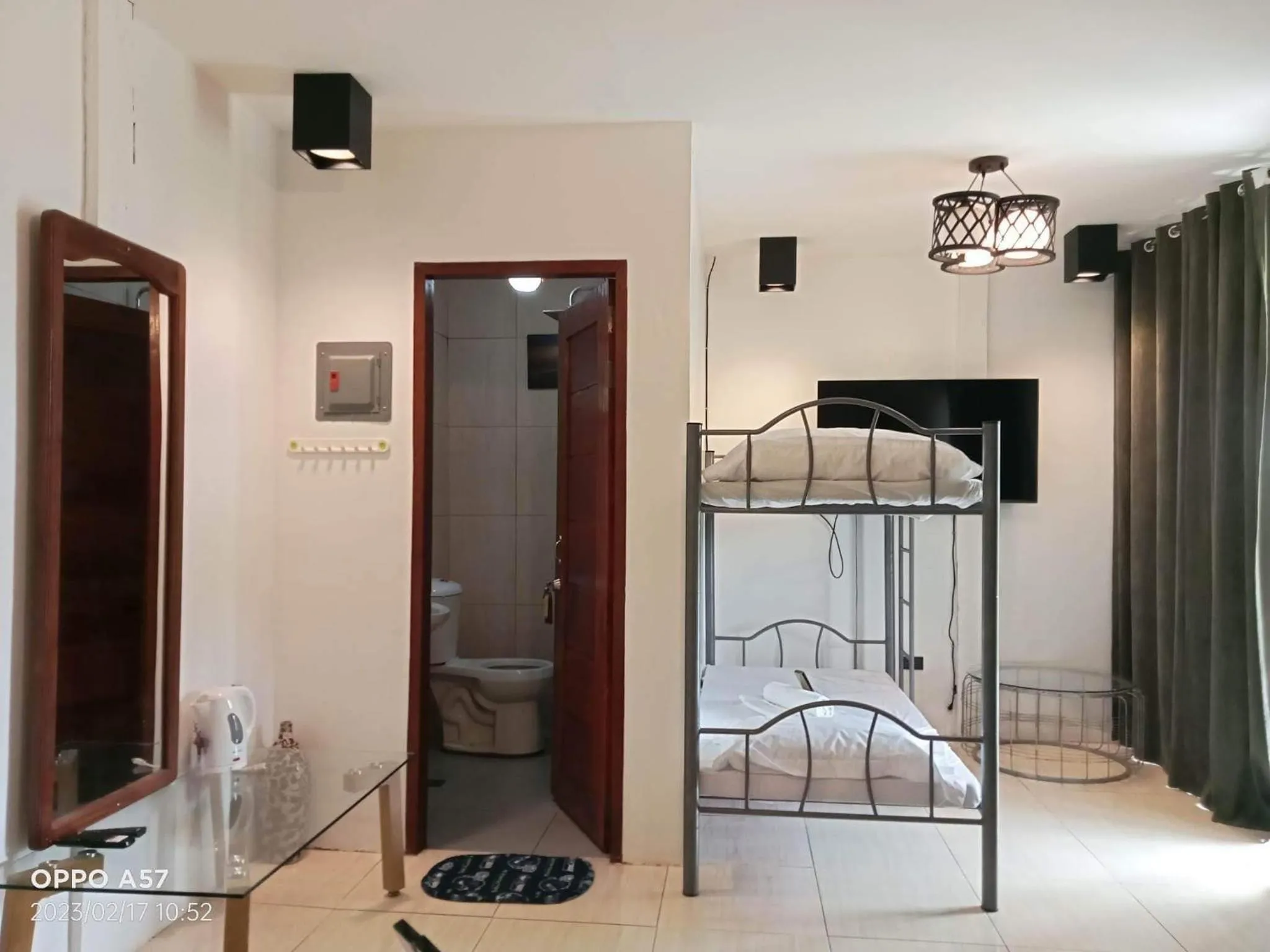 Bathroom, Bed in Villa Royal Palawan