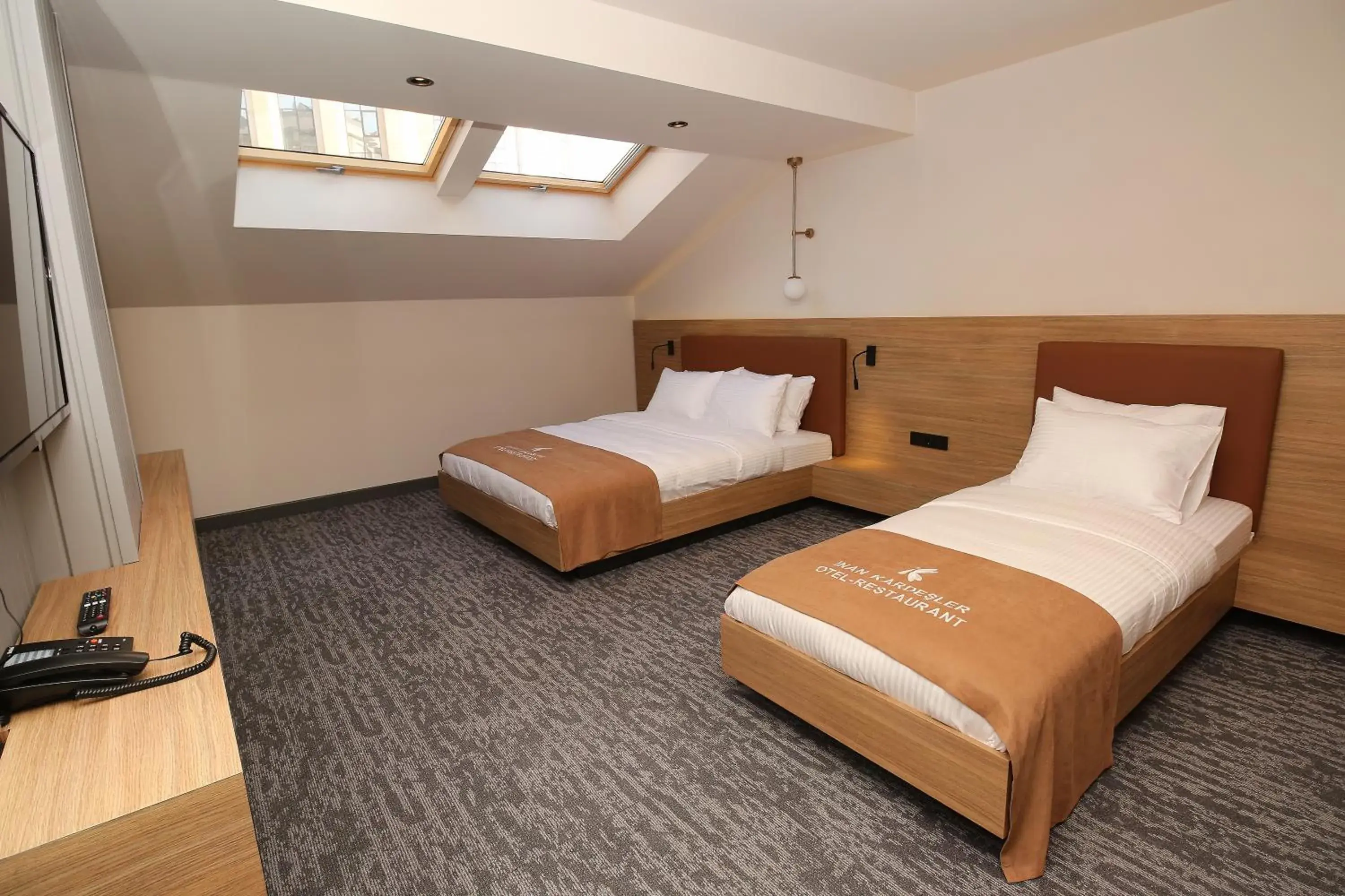 Bed in İnanlar City Hotel Bed in İnanlar City Hotel