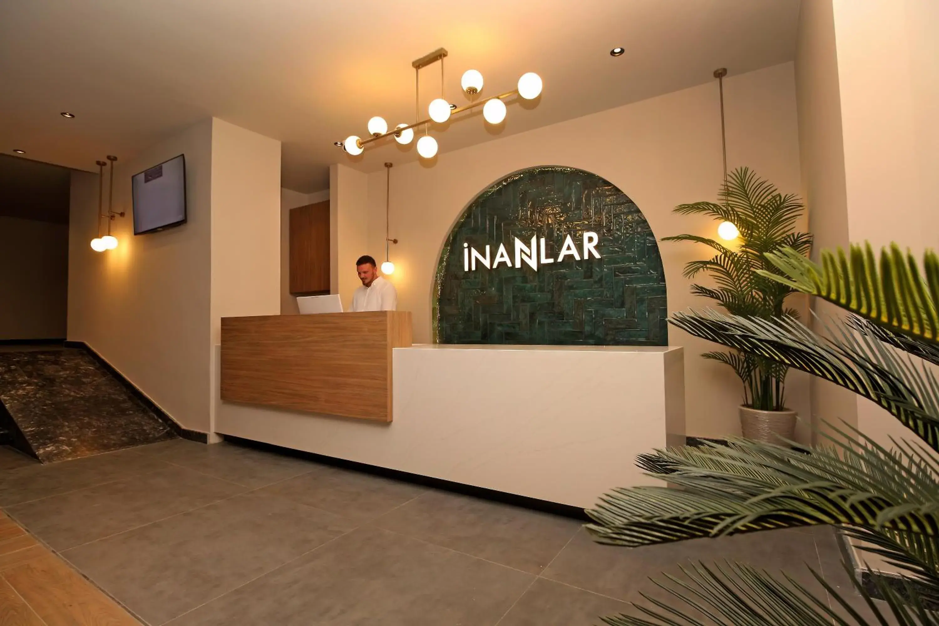 Lobby or reception in İnanlar City Hotel Lobby or reception in İnanlar City Hotel