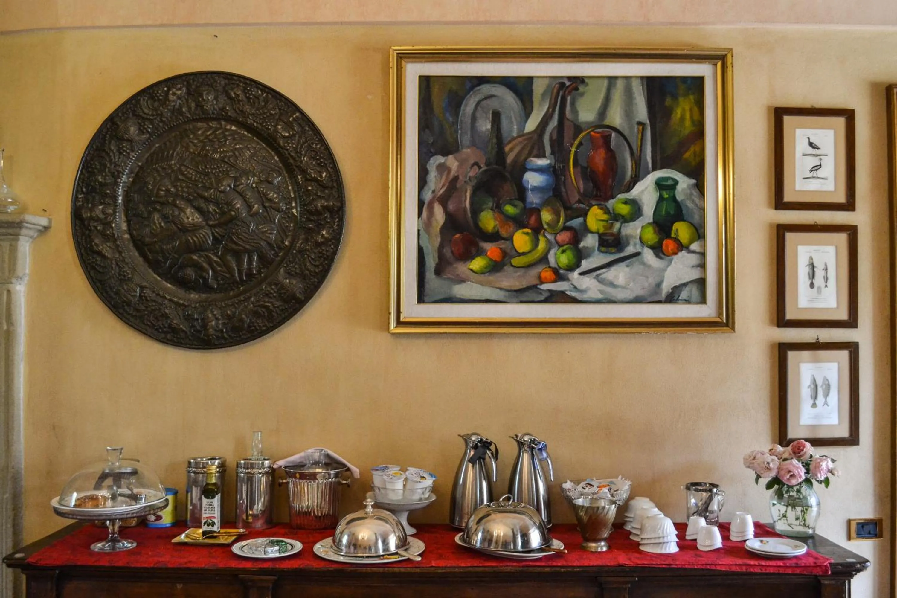 Food and drinks in Castello di Cernusco Lombardone