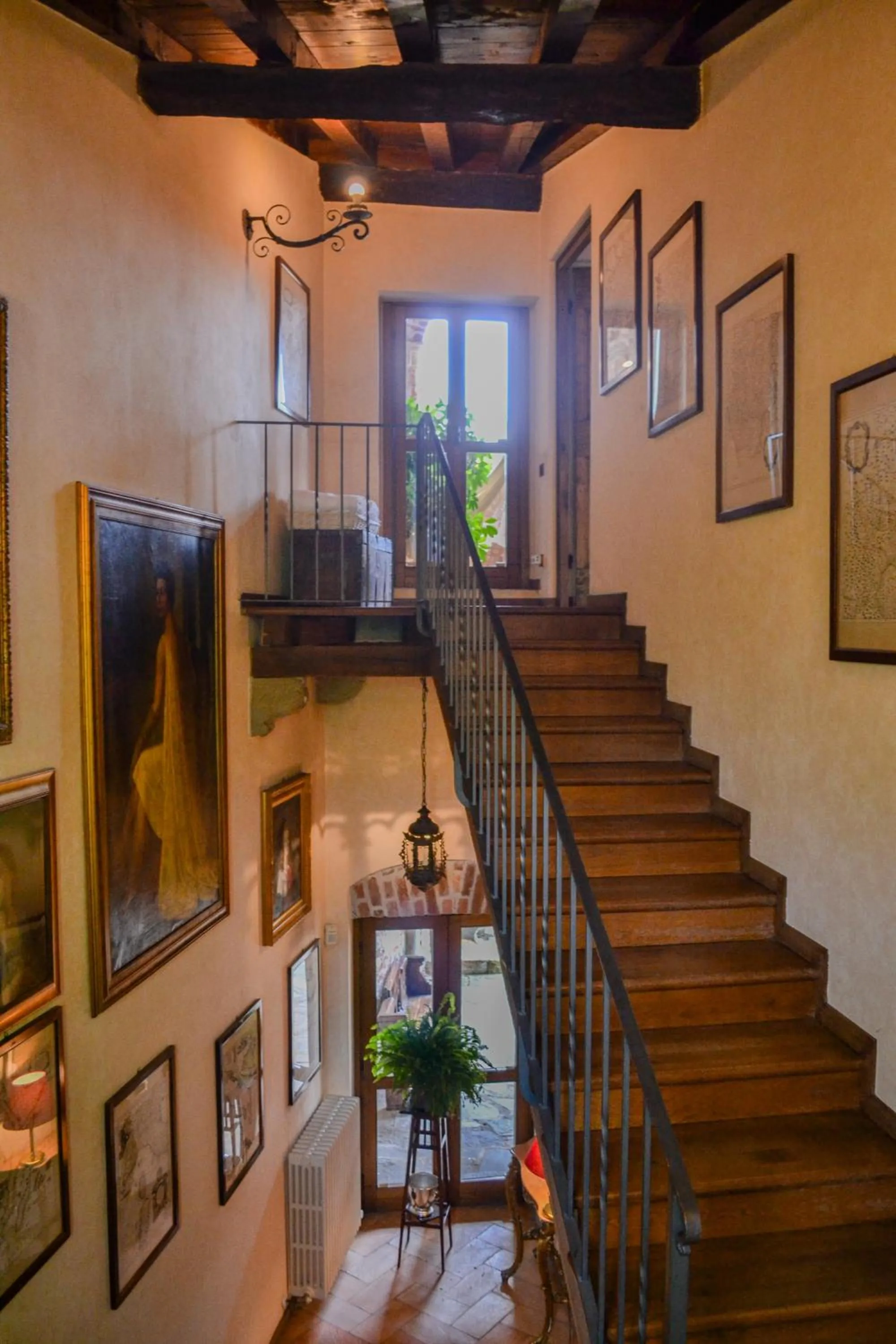 Lobby or reception in Castello di Cernusco Lombardone