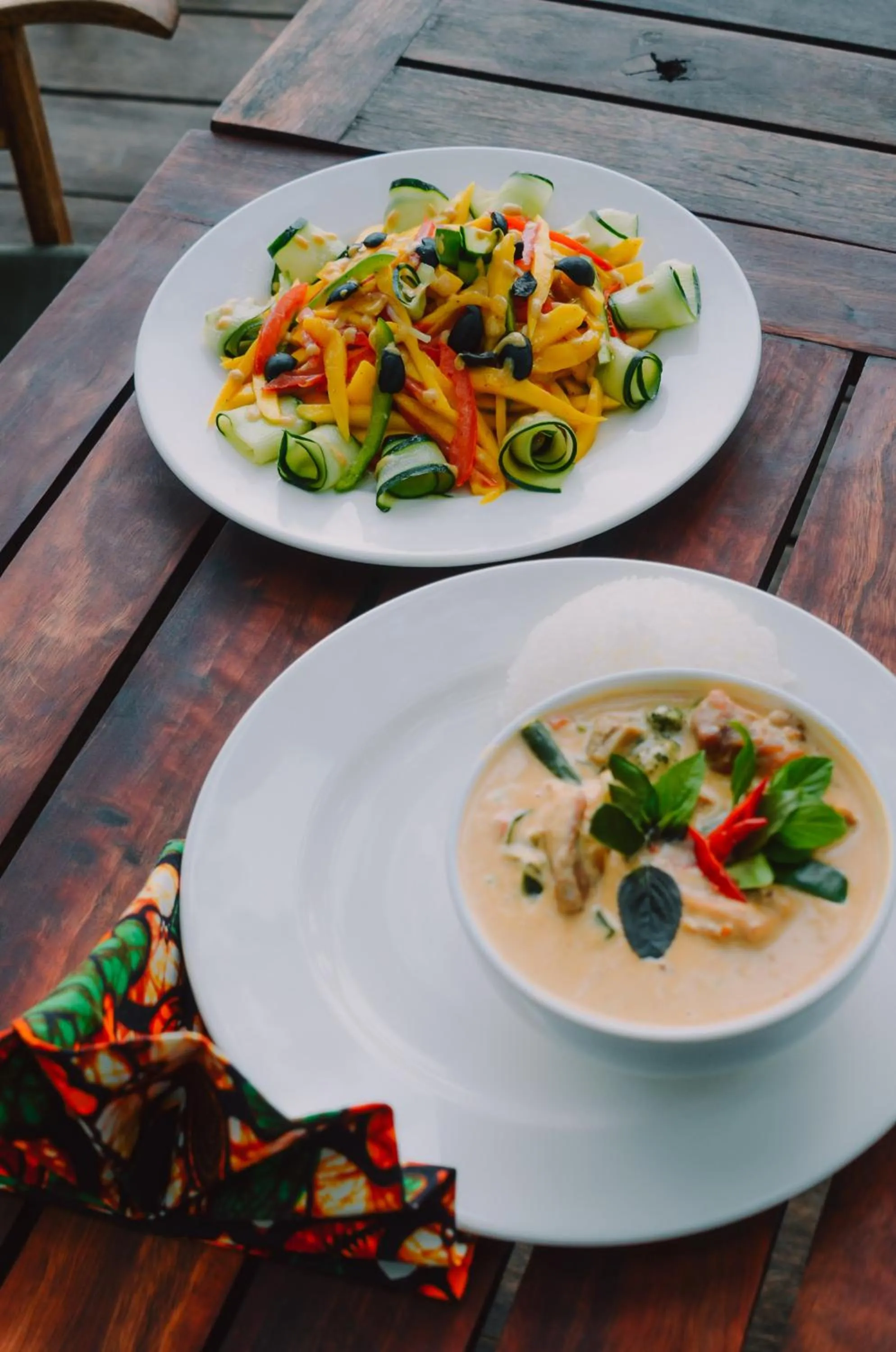 Food and drinks in Kaliwa Lodge