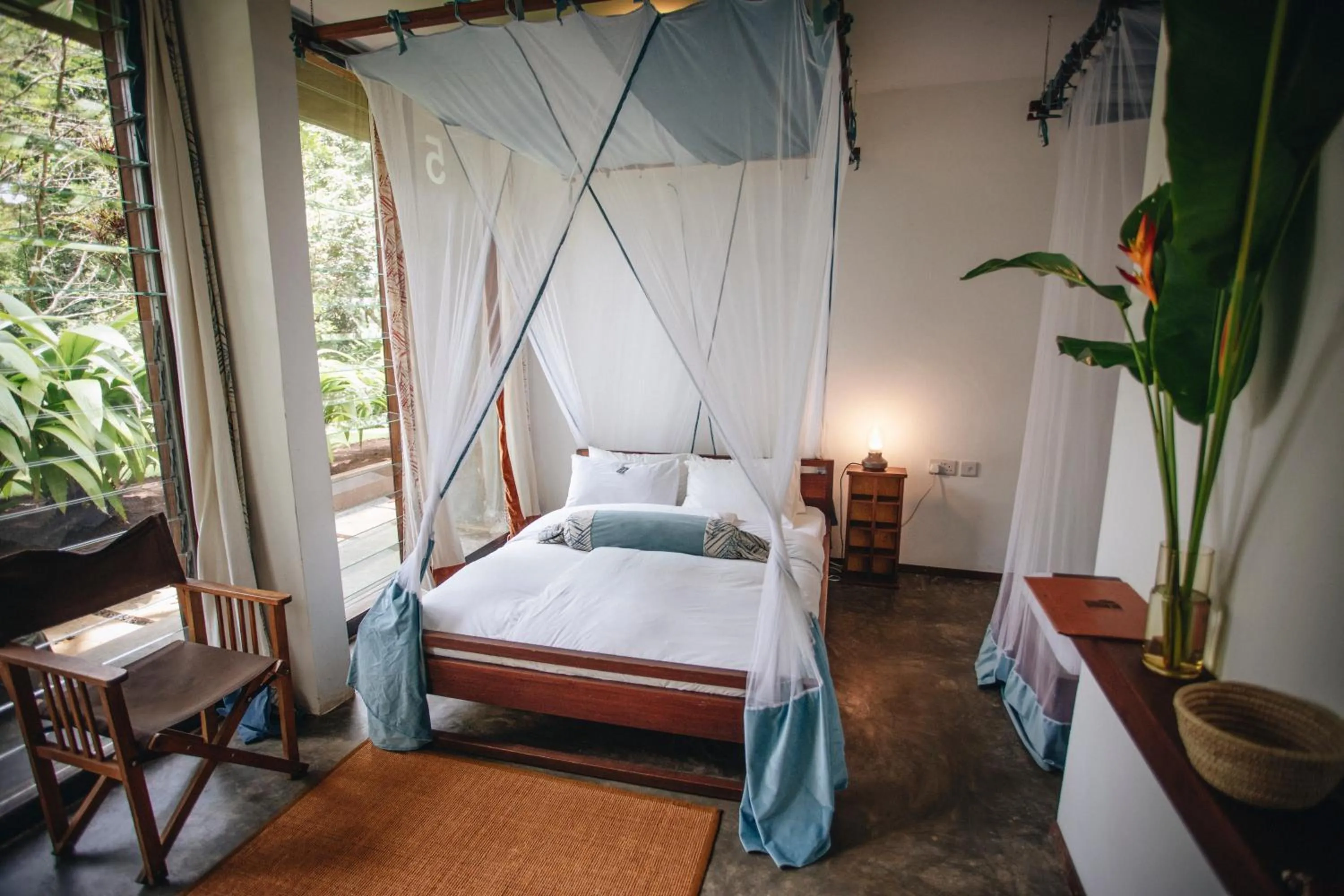 Bed in Kaliwa Lodge