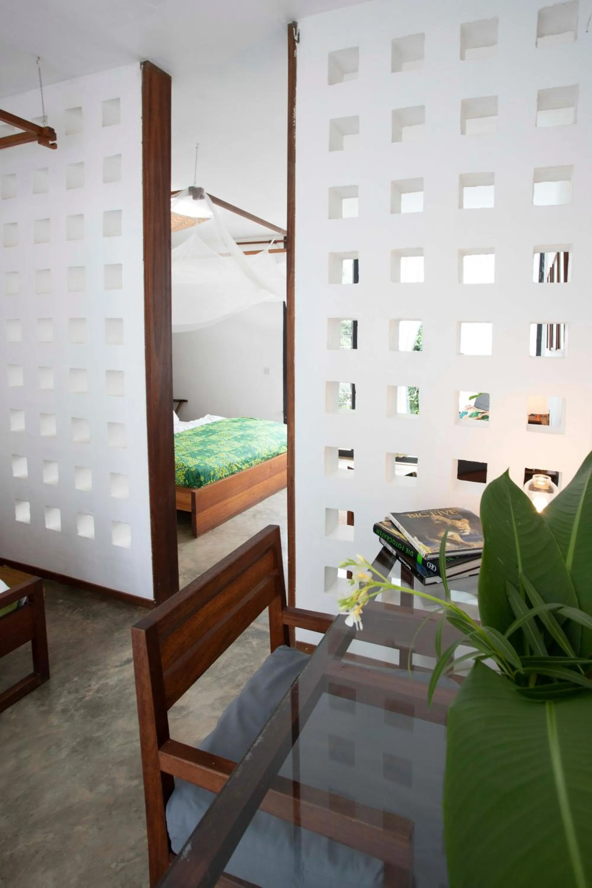 Seating area in Kaliwa Lodge