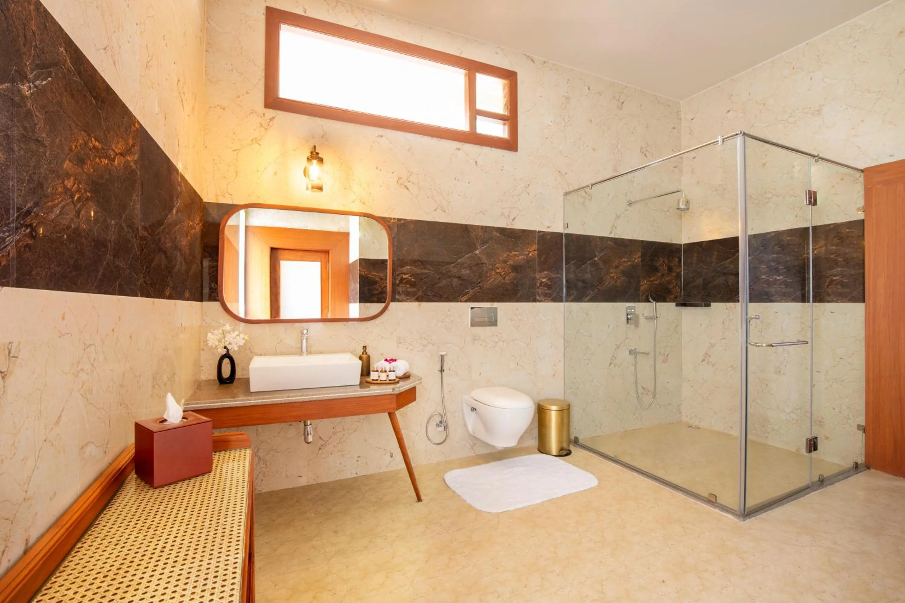 Bathroom in ZANA Luxury Forest Resort, Ranthambore
