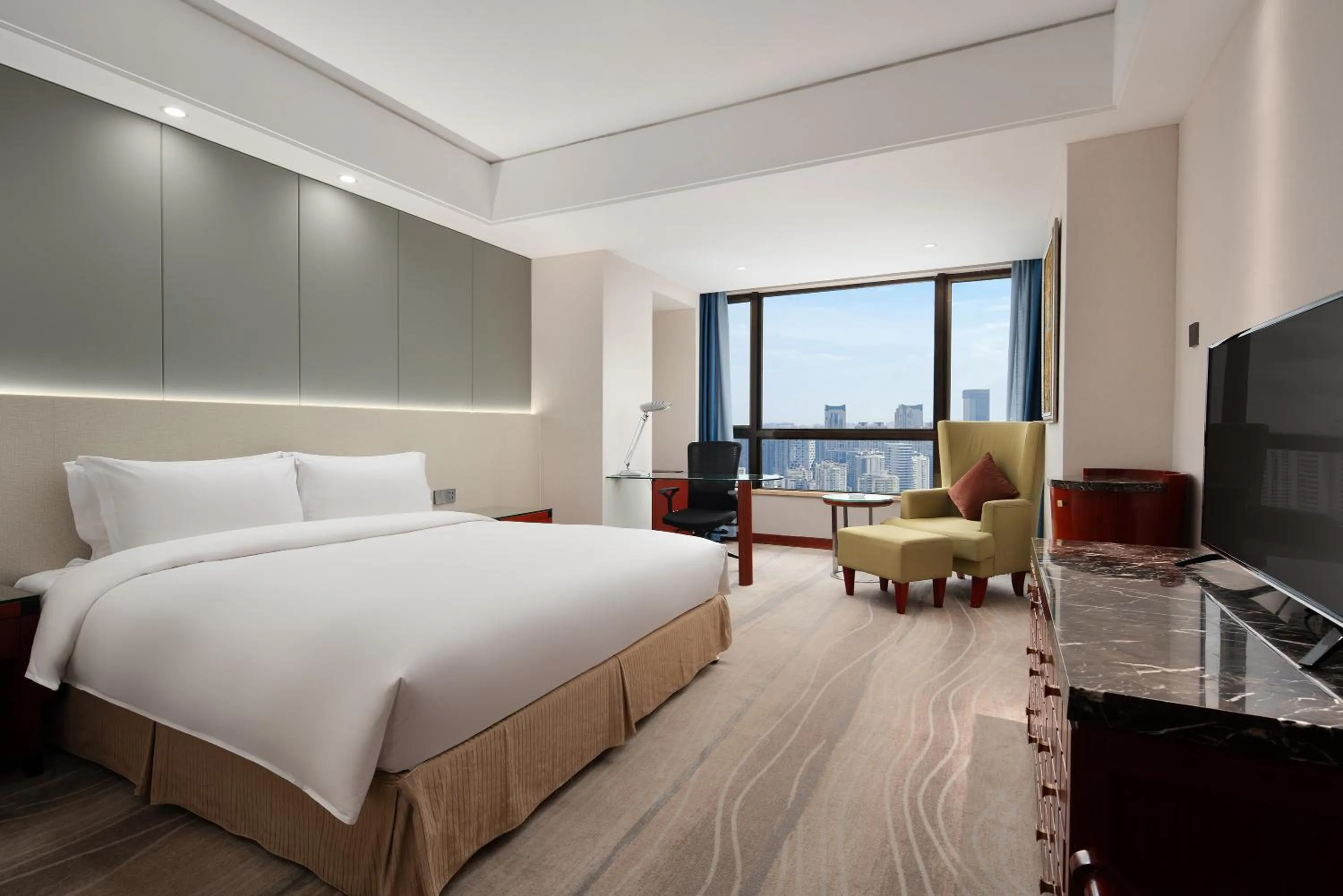 Bed in Haikou Mingguang Shengyi Hotel